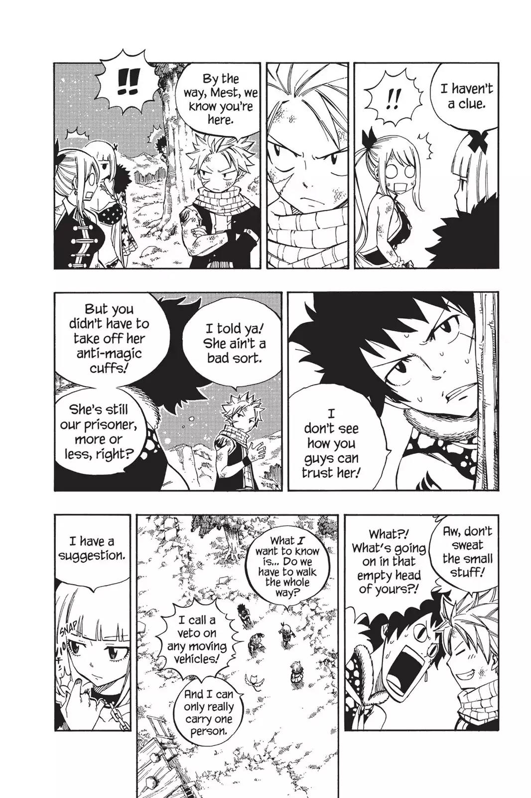 Fairy Tail Chapter 485 page 3 - Chapter 485: The First Dinner in Five Days
