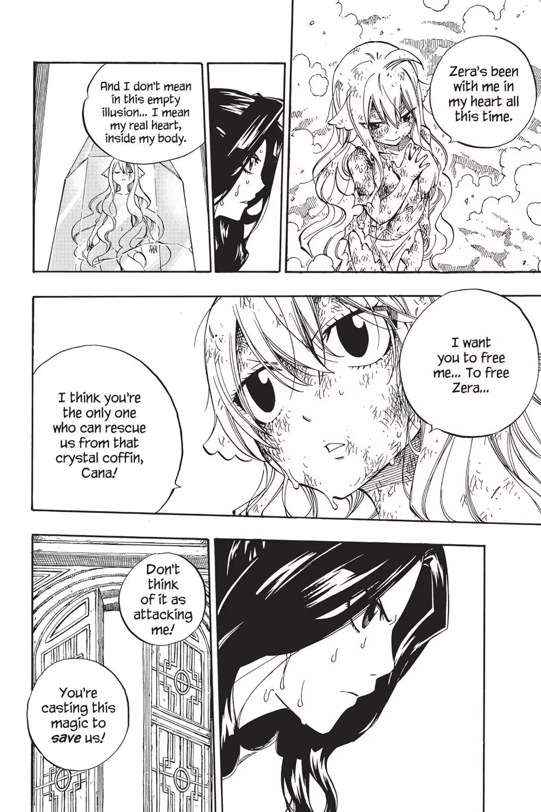 Fairy Tail Chapter 485 page 8 - Chapter 485: The First Dinner in Five Days