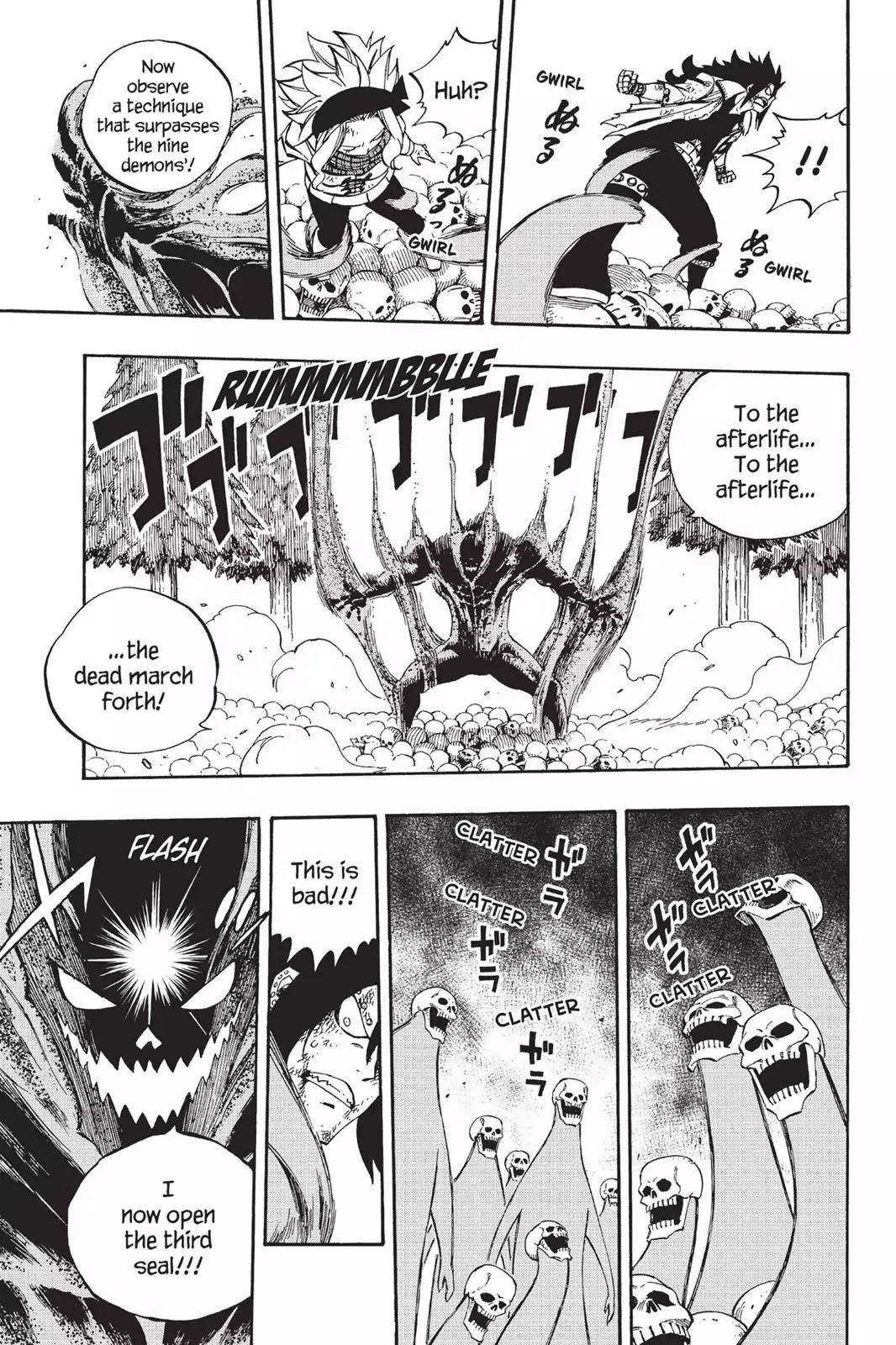 Fairy Tail Chapter 487 page 11 - Chapter 487: The Third Seal