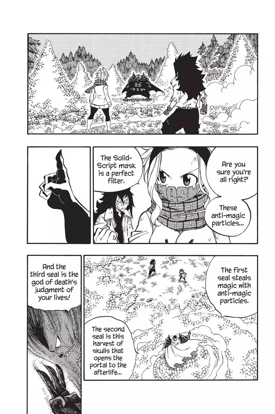 Fairy Tail Chapter 487 page 5 - Chapter 487: The Third Seal