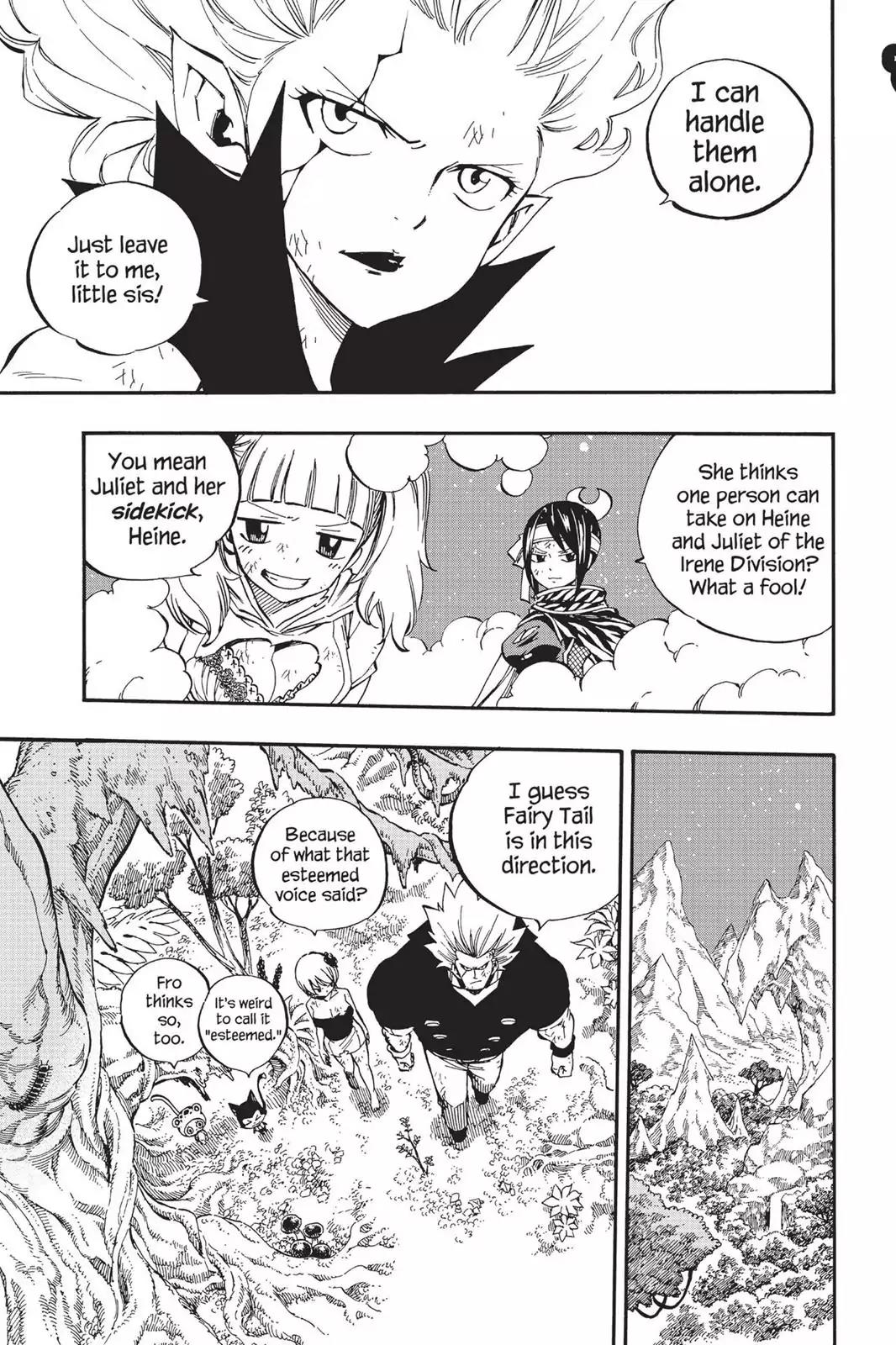 Fairy Tail Chapter 492 page 12 - Chapter 492: Older And Younger Sisters