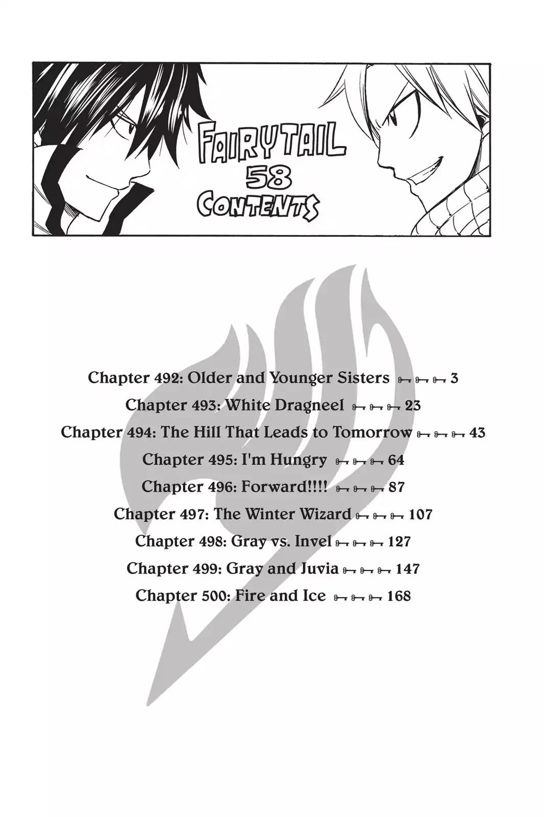 Fairy Tail Chapter 492 page 3 - Chapter 492: Older And Younger Sisters