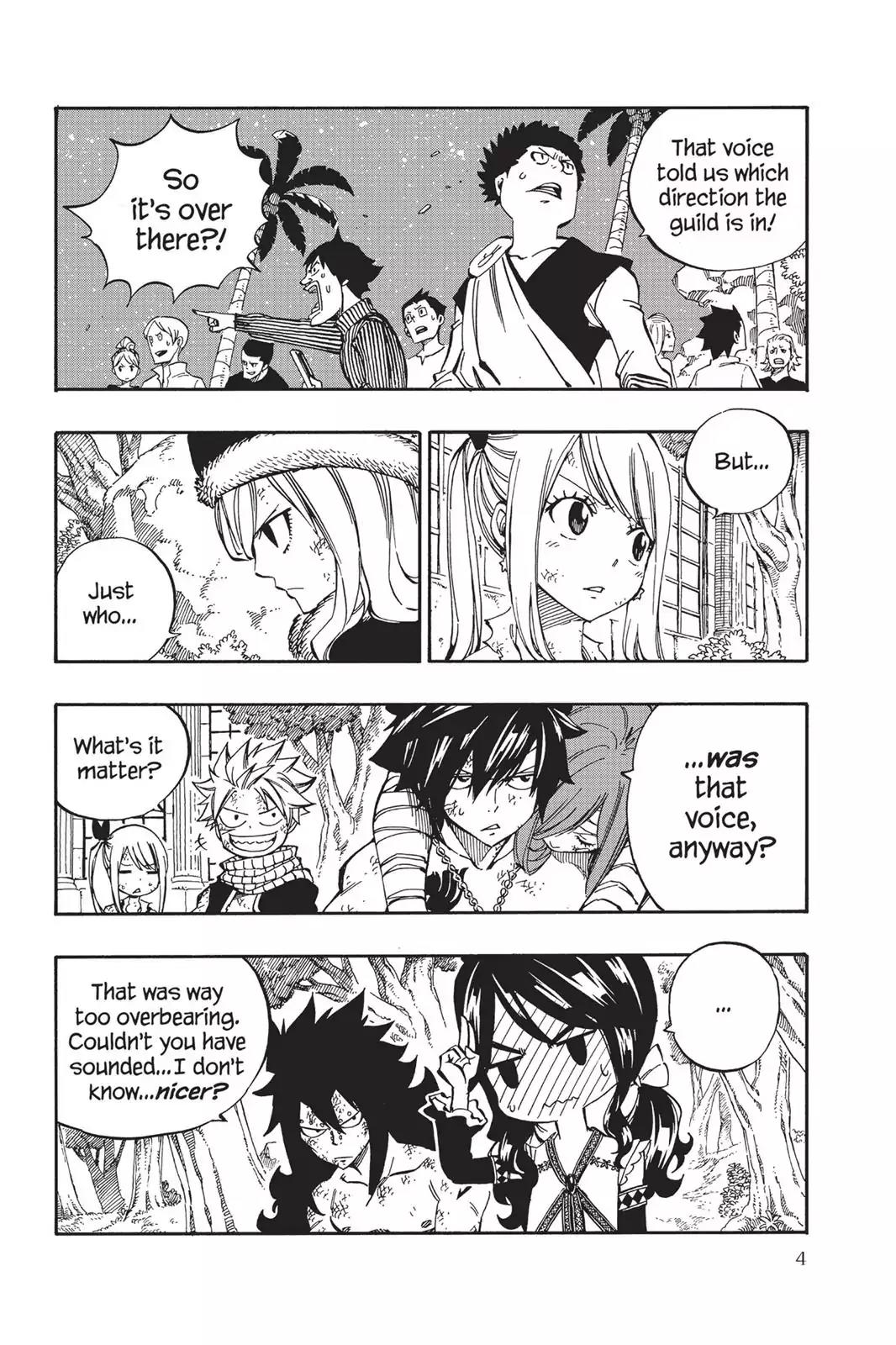 Fairy Tail Chapter 492 page 5 - Chapter 492: Older And Younger Sisters