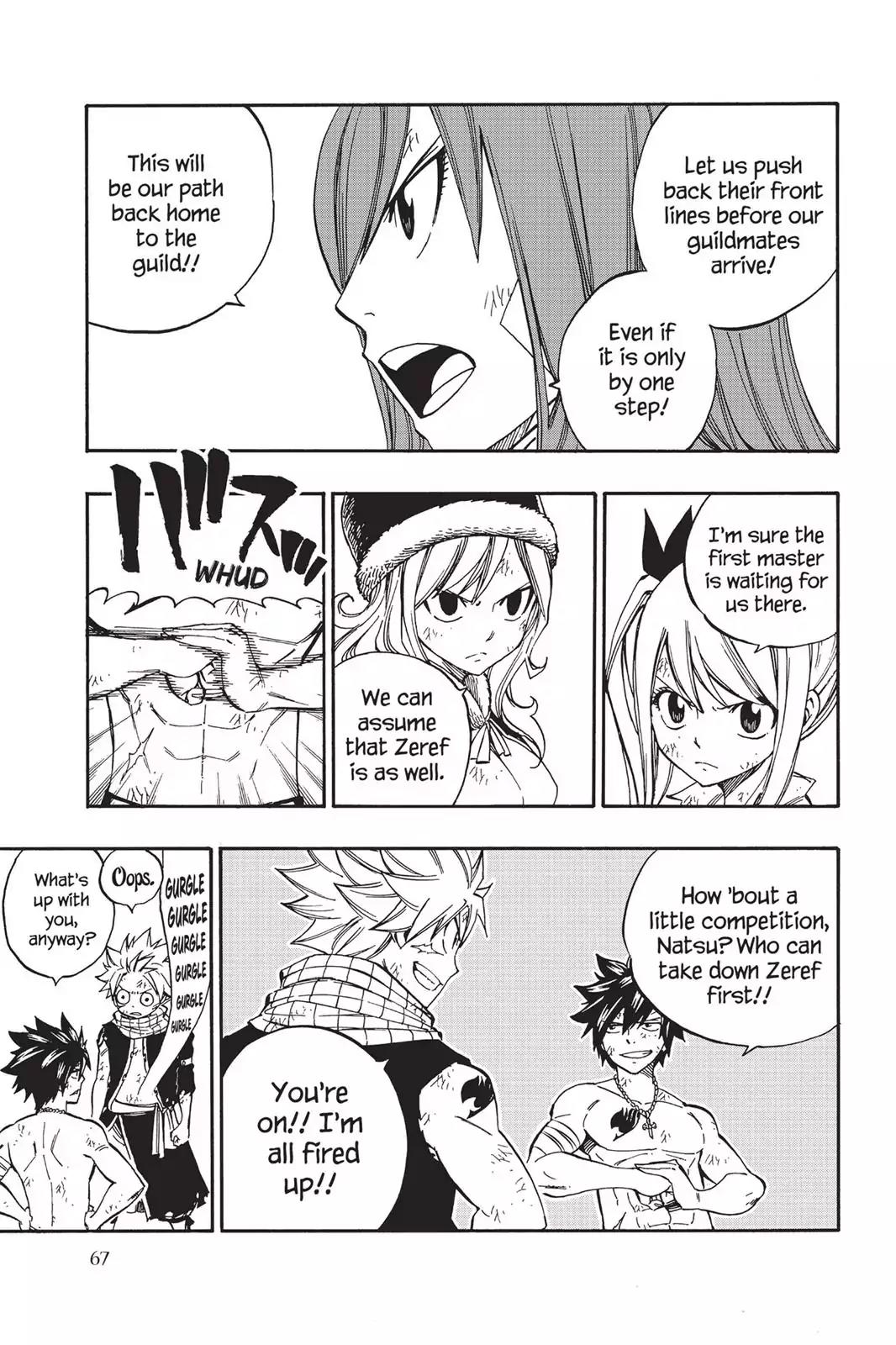 Fairy Tail Chapter 495 page 4 - Chapter 495: I'm Hungry