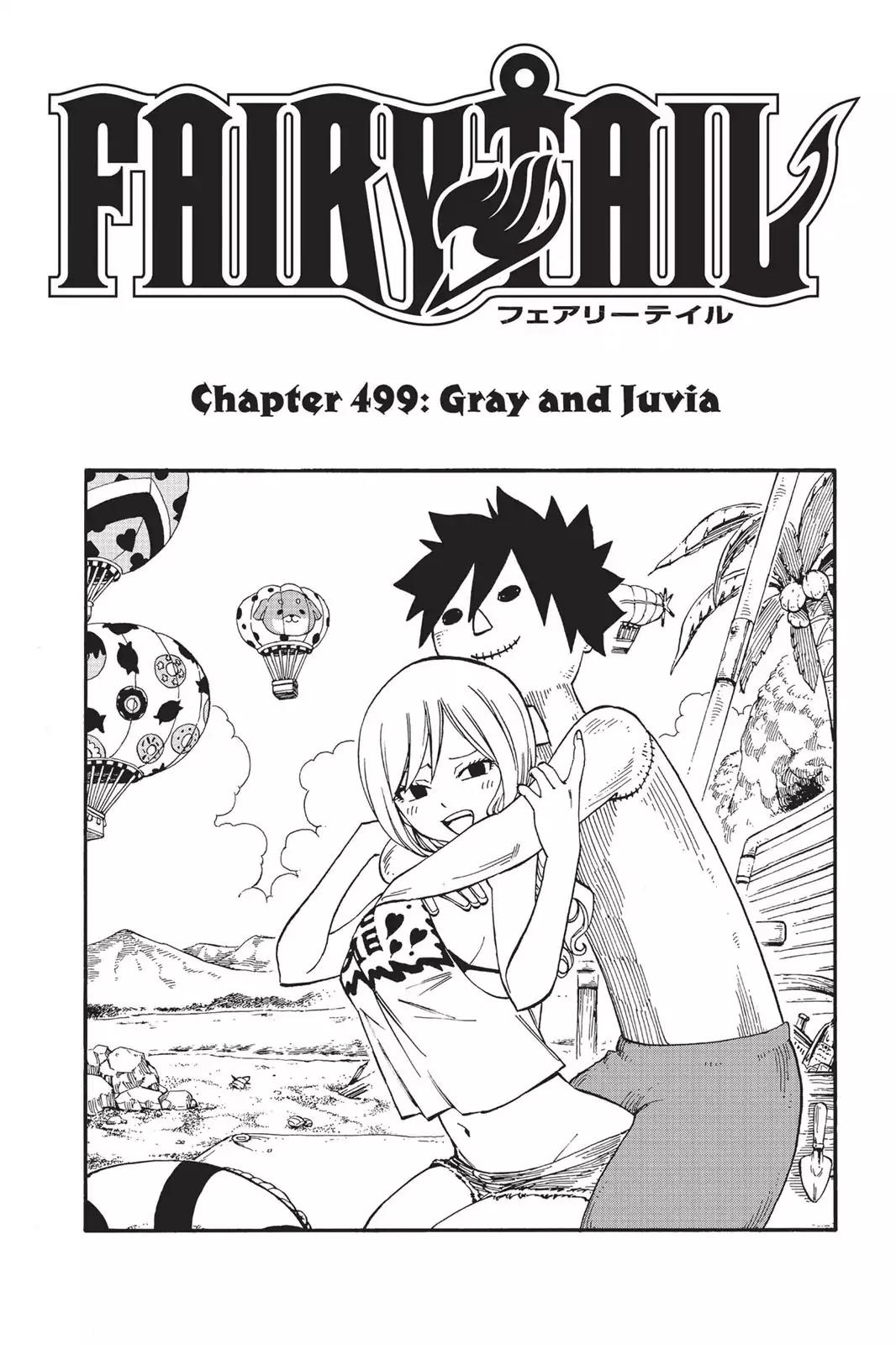 Fairy Tail Chapter 499 page 1 - Chapter 499: Gray And Juvia