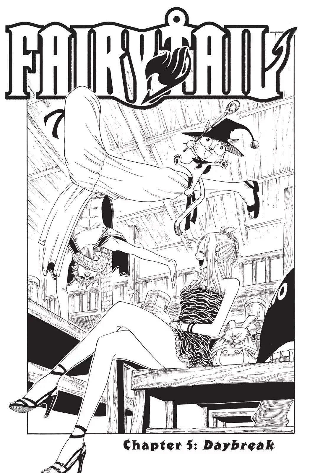 Fairy Tail Chapter 5 page 5 - Chapter 5: Daybreak