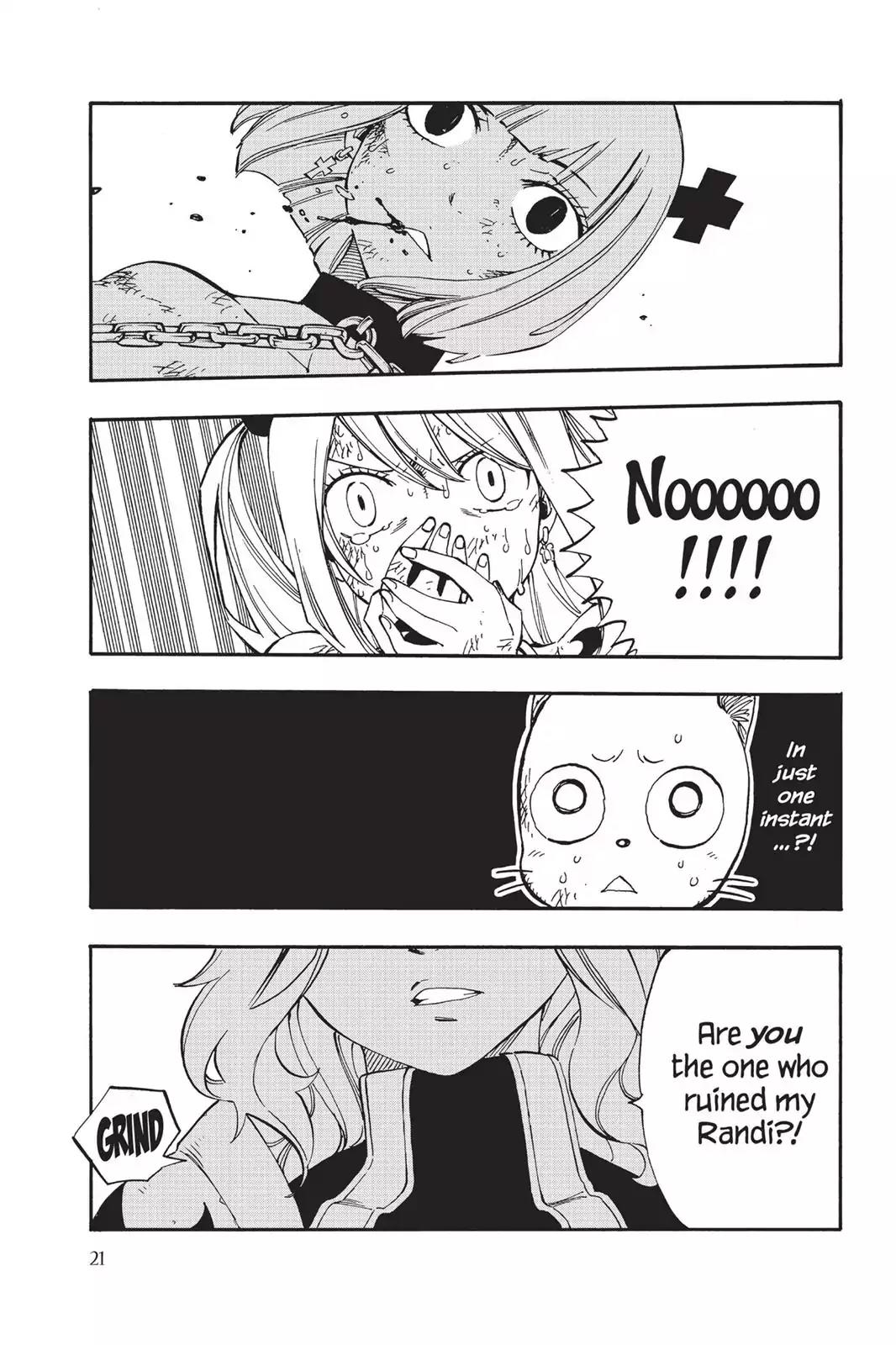 Fairy Tail Chapter 501 page 22 - Chapter 501: Mari And Randi