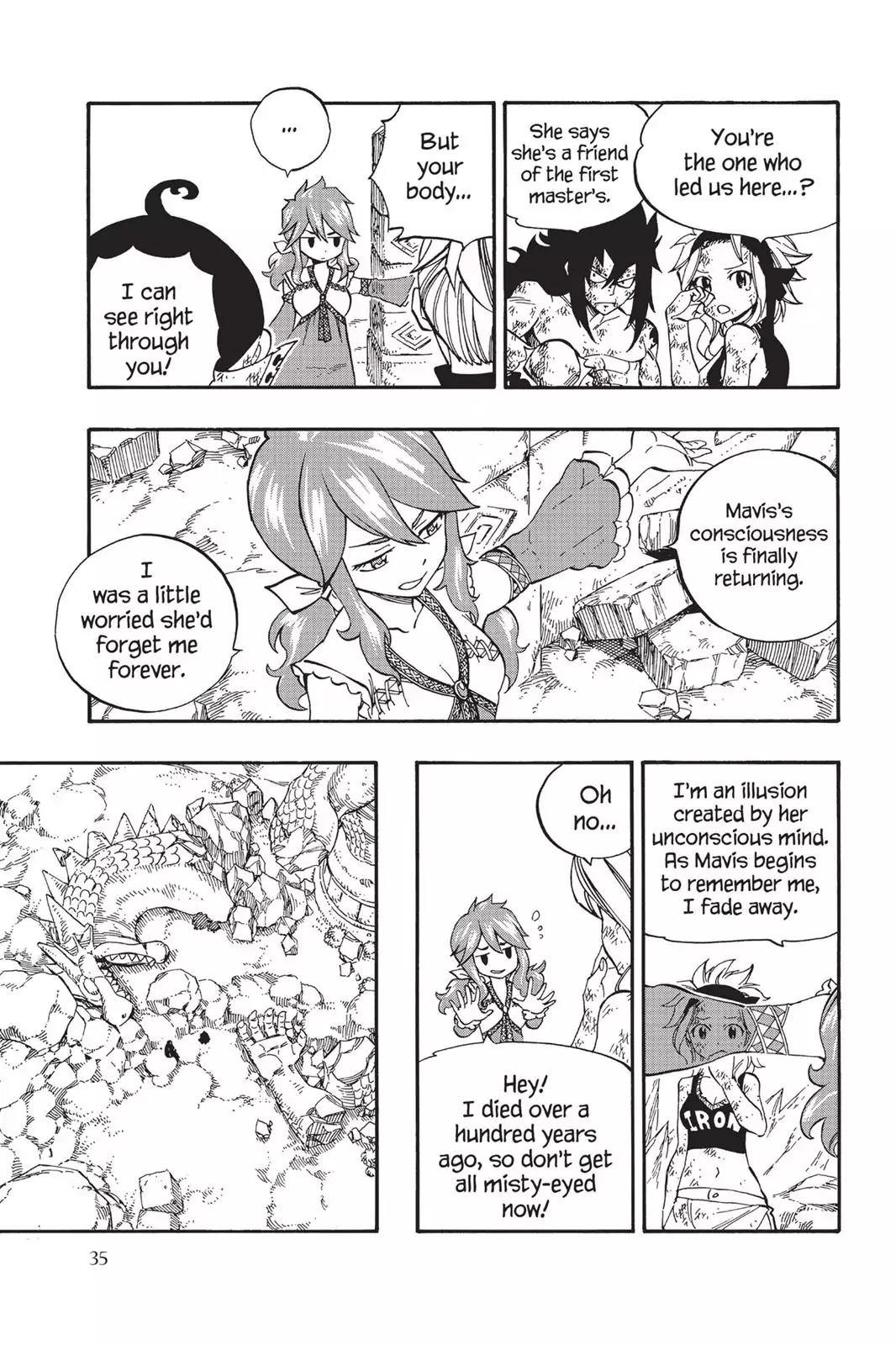 Fairy Tail Chapter 502 page 13 - Chapter 502: Mavis And Zera