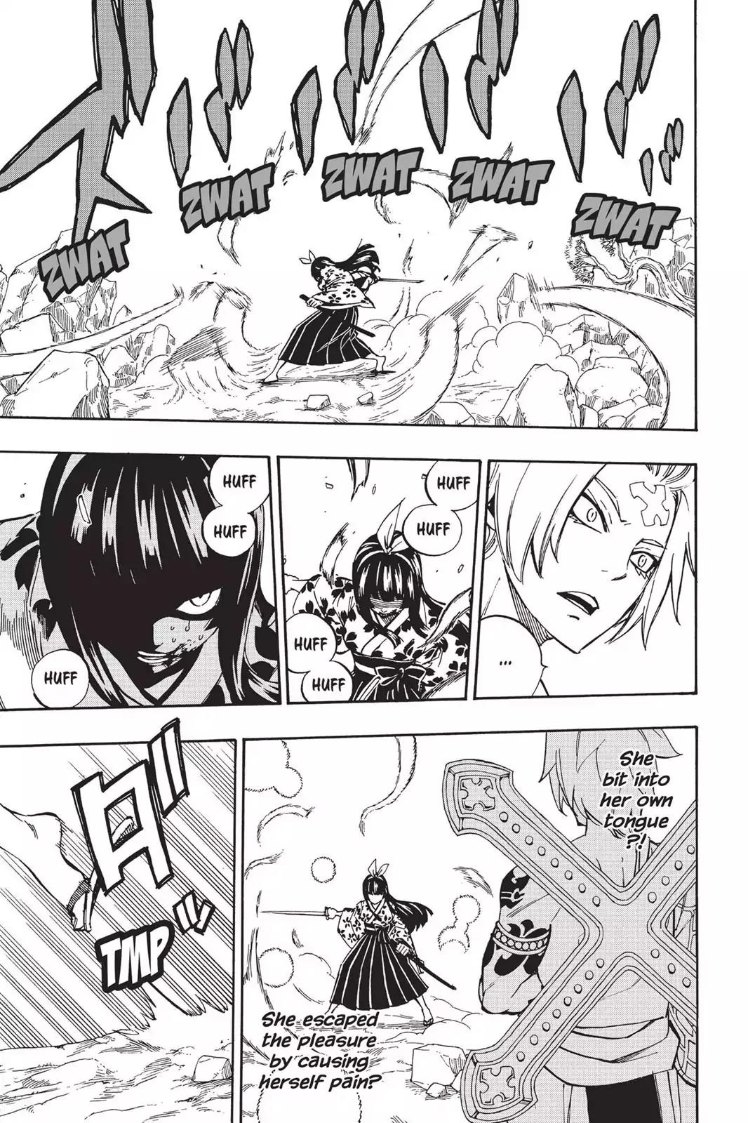 Fairy Tail Chapter 509 page 11 - Chapter 509: Kagura Vs. Larcade