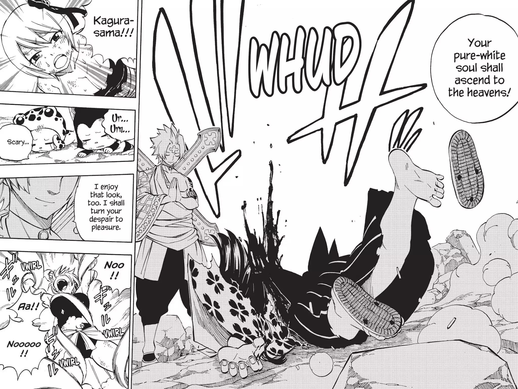 Fairy Tail Chapter 509 page 18 - Chapter 509: Kagura Vs. Larcade