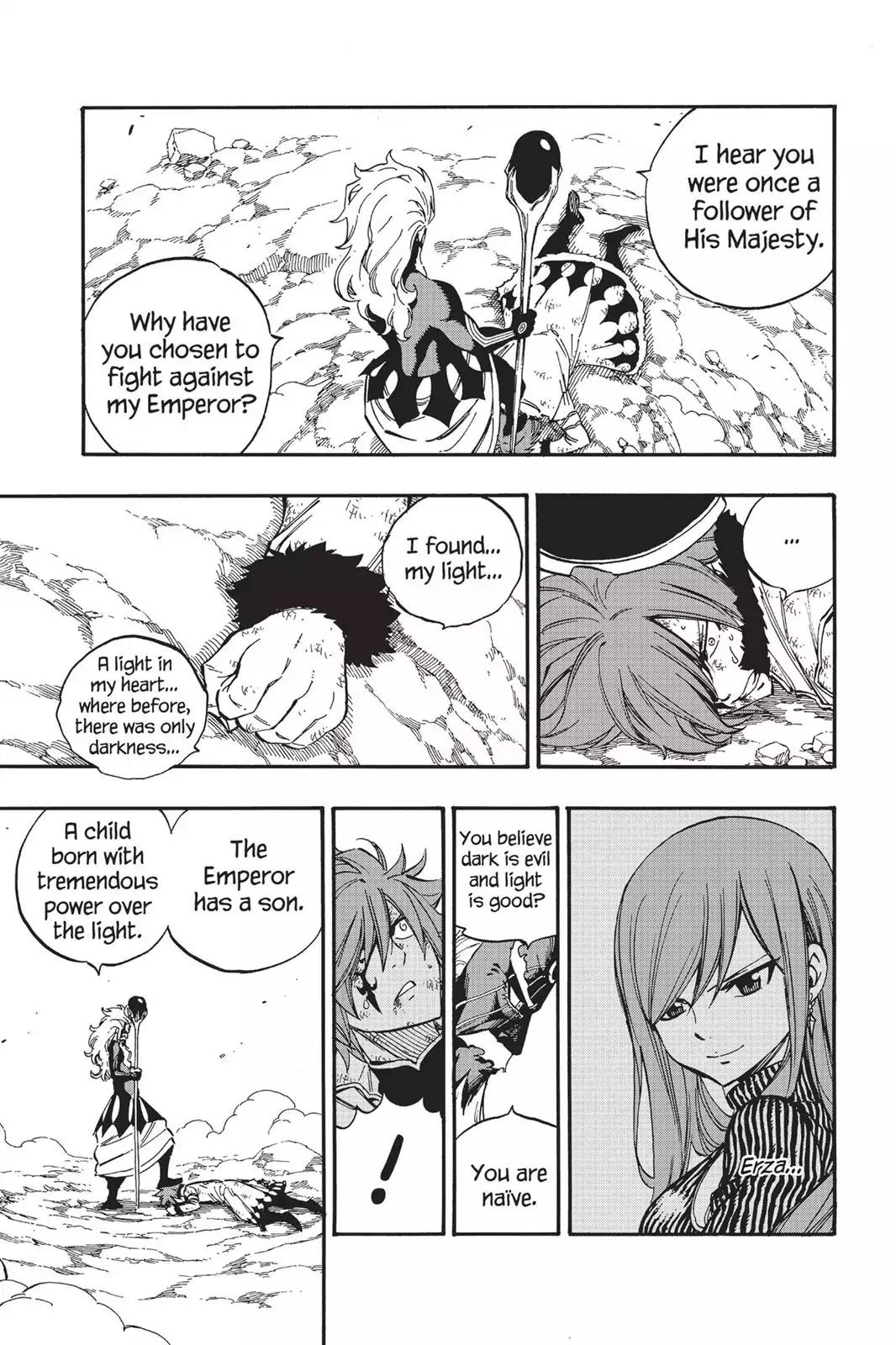 Fairy Tail Chapter 509 page 3 - Chapter 509: Kagura Vs. Larcade