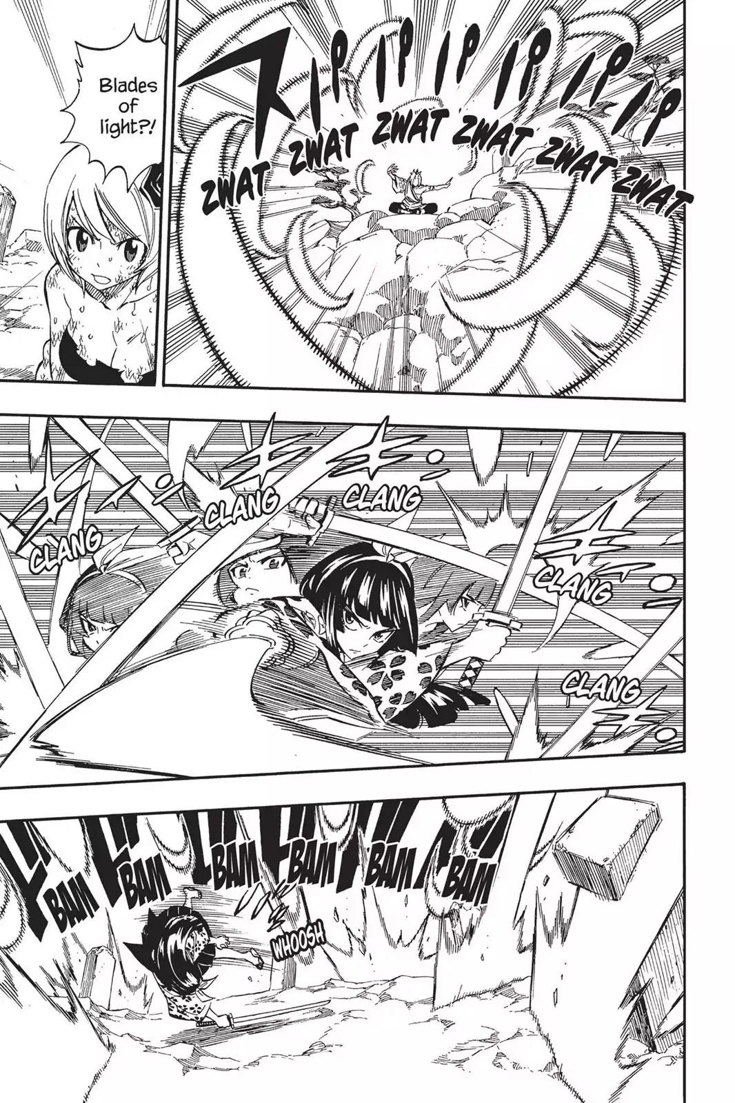 Fairy Tail Chapter 509 page 7 - Chapter 509: Kagura Vs. Larcade