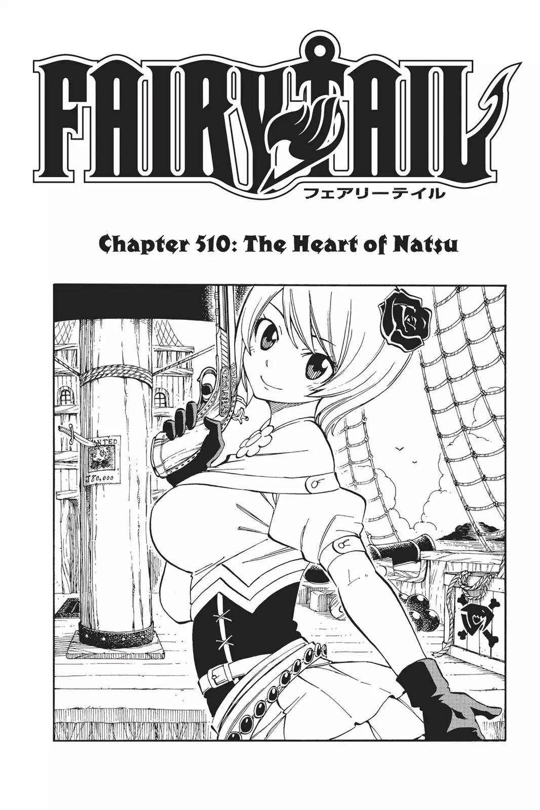 Fairy Tail Chapter 510 page 4 - Chapter 510: The Heart of Natsu