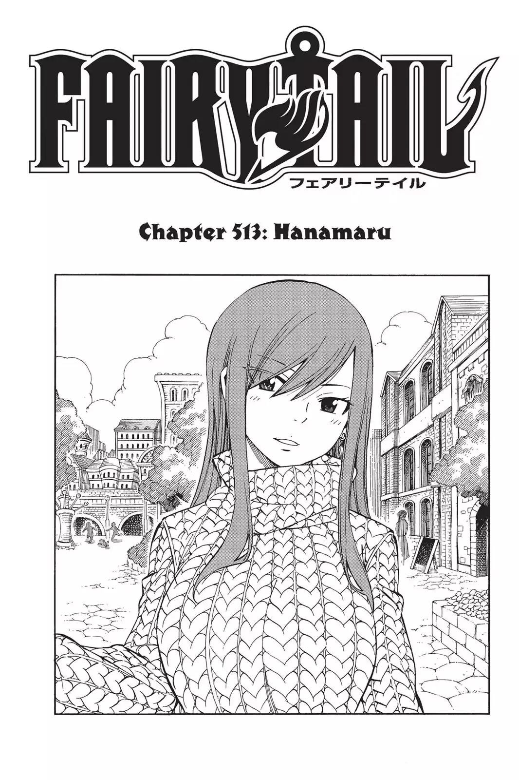 Fairy Tail Chapter 513 page 1 - Chapter 513: Hanamaru