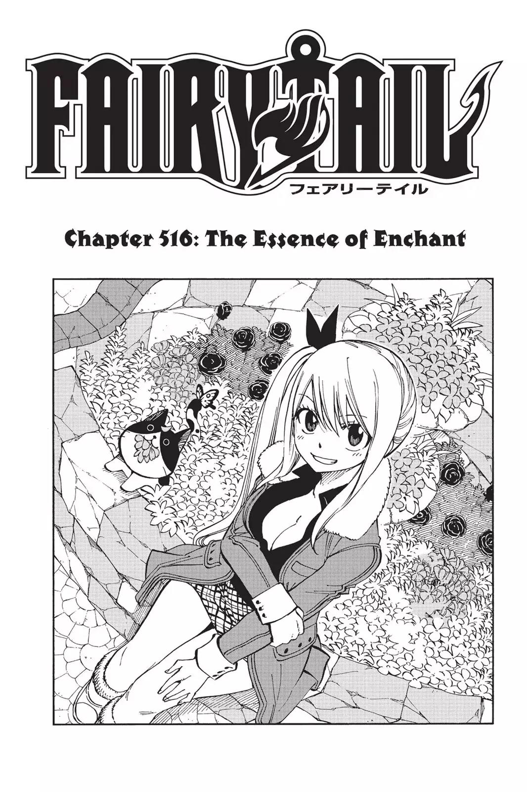 Fairy Tail Chapter 516 page 1 - Chapter 516: The Essence of Enchant