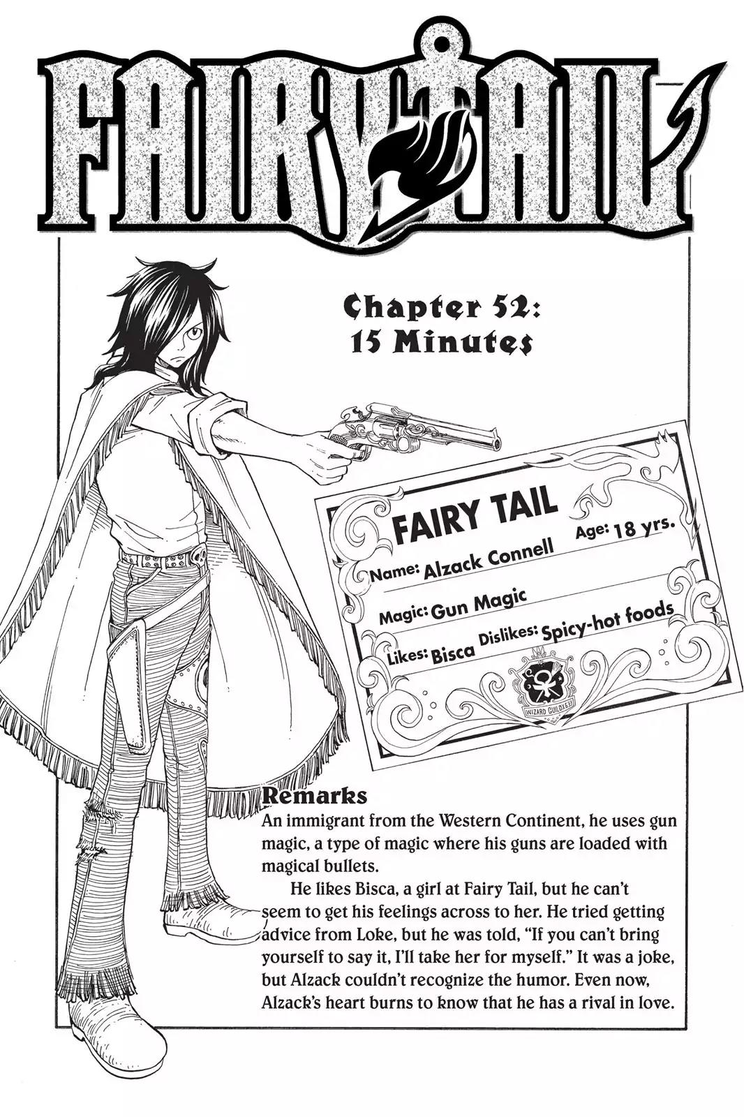 Fairy Tail Chapter 52 page 1 - Chapter 52: 15 Minutes