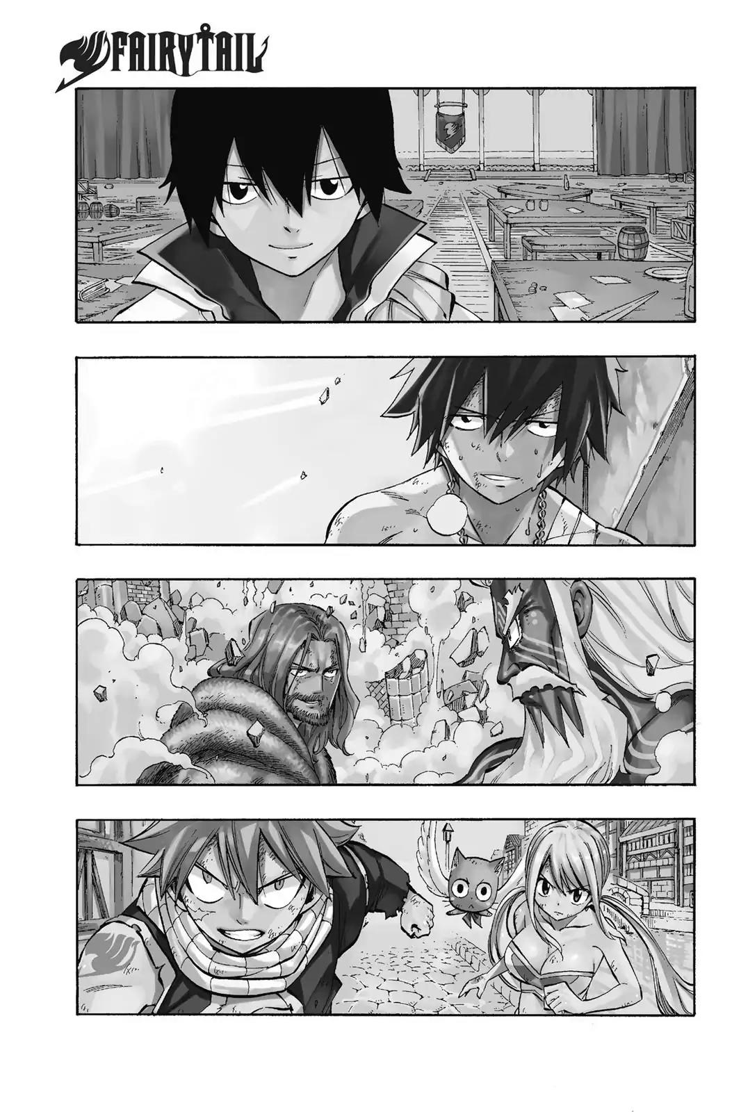 Fairy Tail Chapter 522 page 1 - Chapter 522: Grey's Trump Card