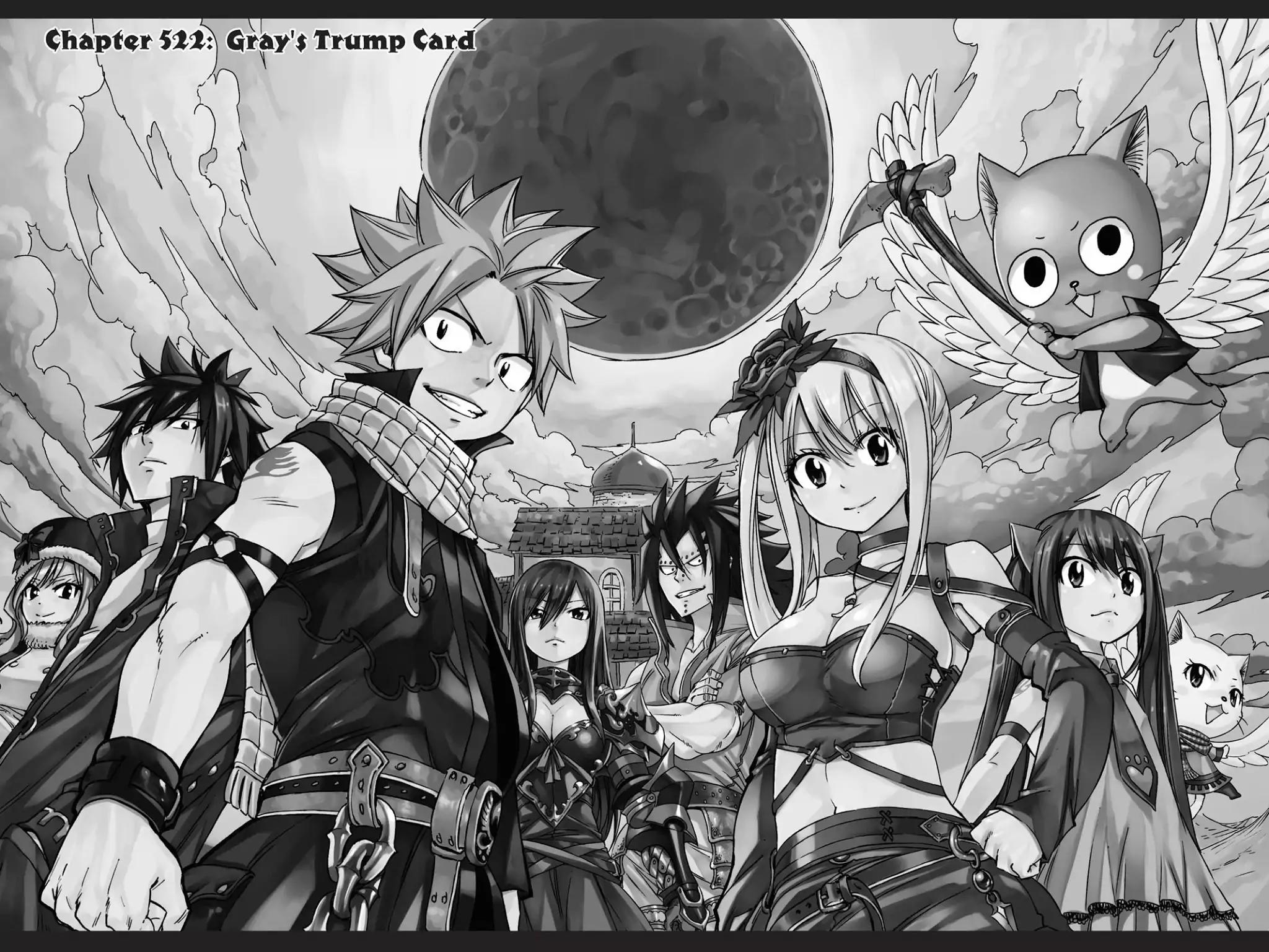 Fairy Tail Chapter 522 page 2 - Chapter 522: Grey's Trump Card