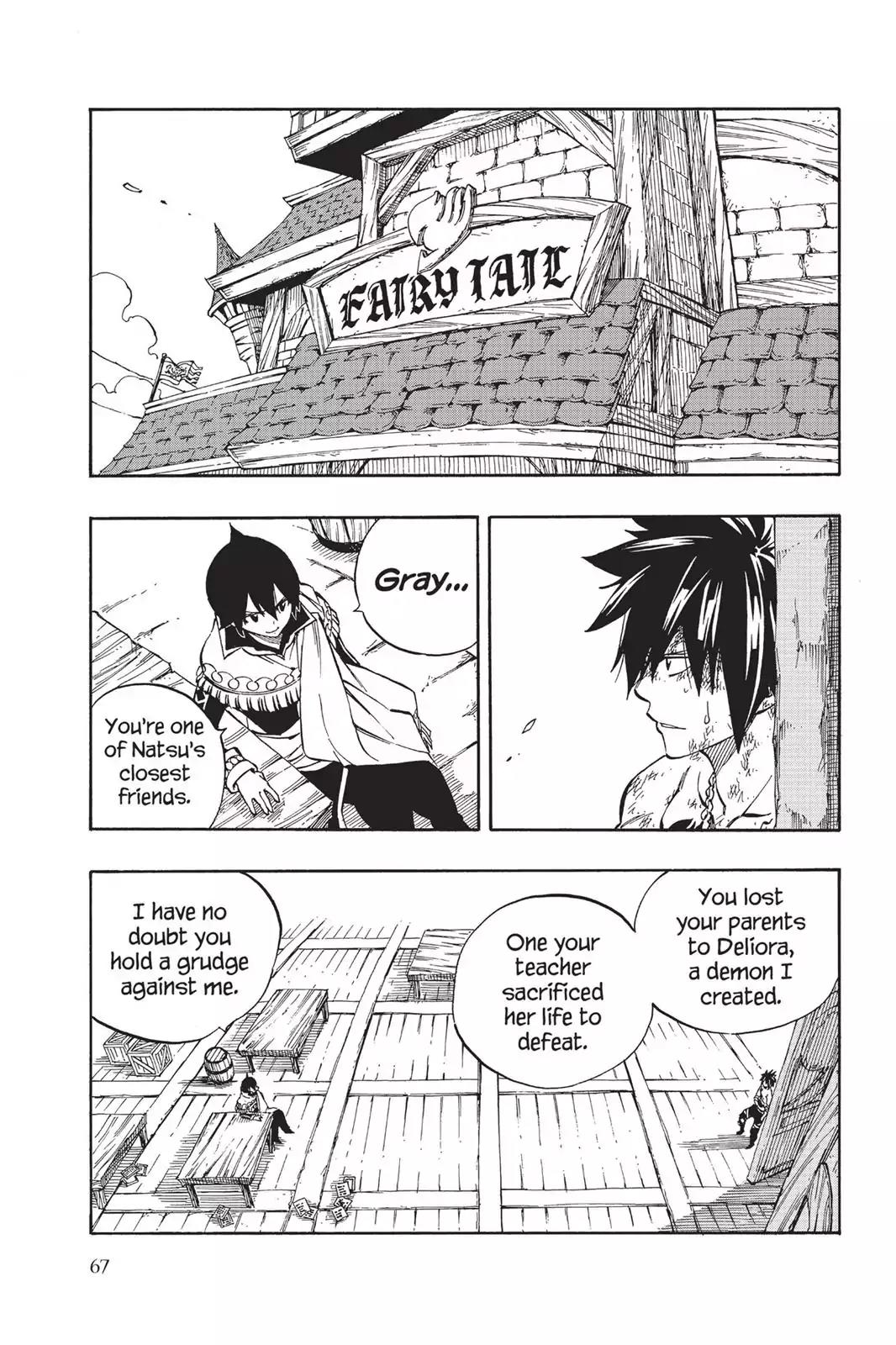 Fairy Tail Chapter 522 page 4 - Chapter 522: Grey's Trump Card
