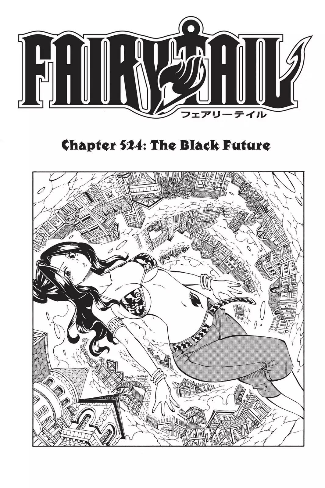 Fairy Tail Chapter 524 page 1 - Chapter 524: The Black Future