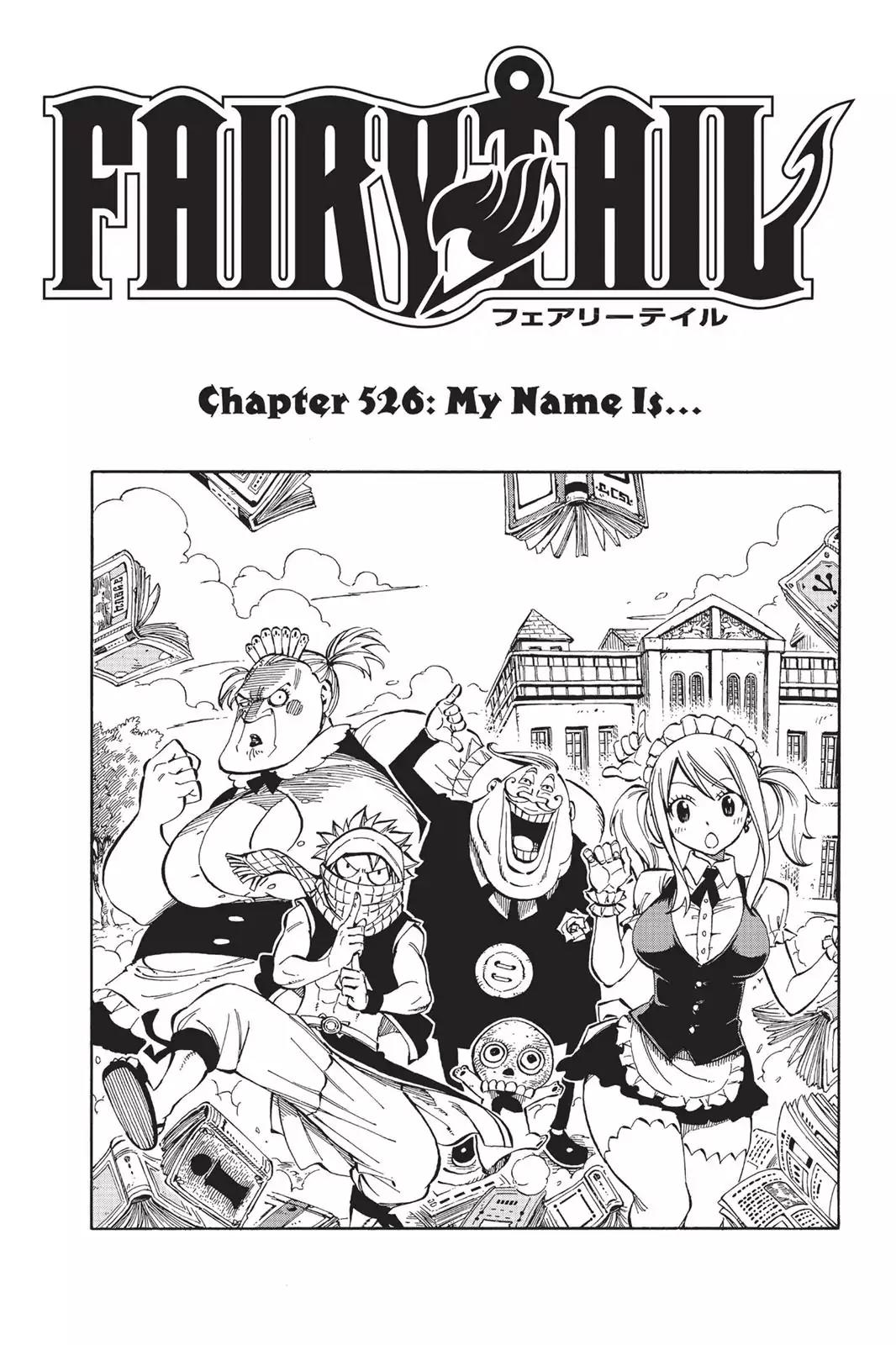 Fairy Tail Chapter 526 page 1 - Chapter 526: My Name Is…
