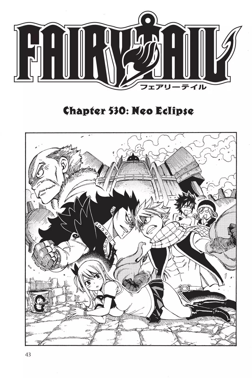 Fairy Tail Chapter 530 page 1 - Chapter 530: Neo Eclipse