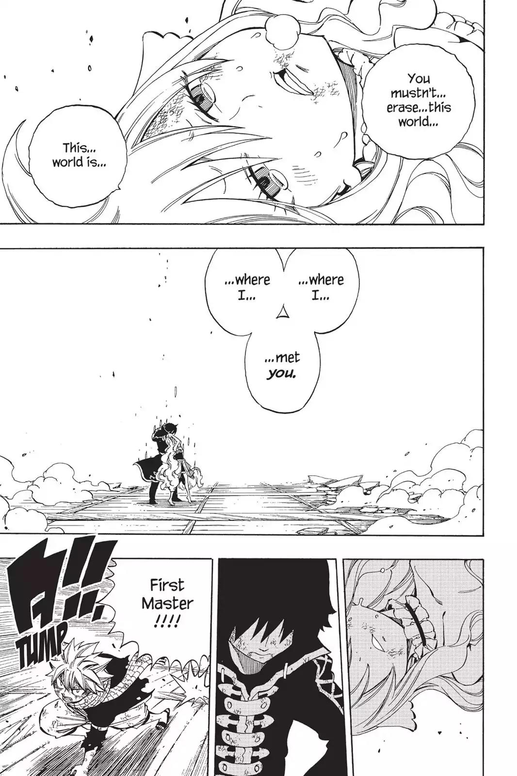 Fairy Tail Chapter 532 page 18 - Chapter 532: I Can No Longer See Love