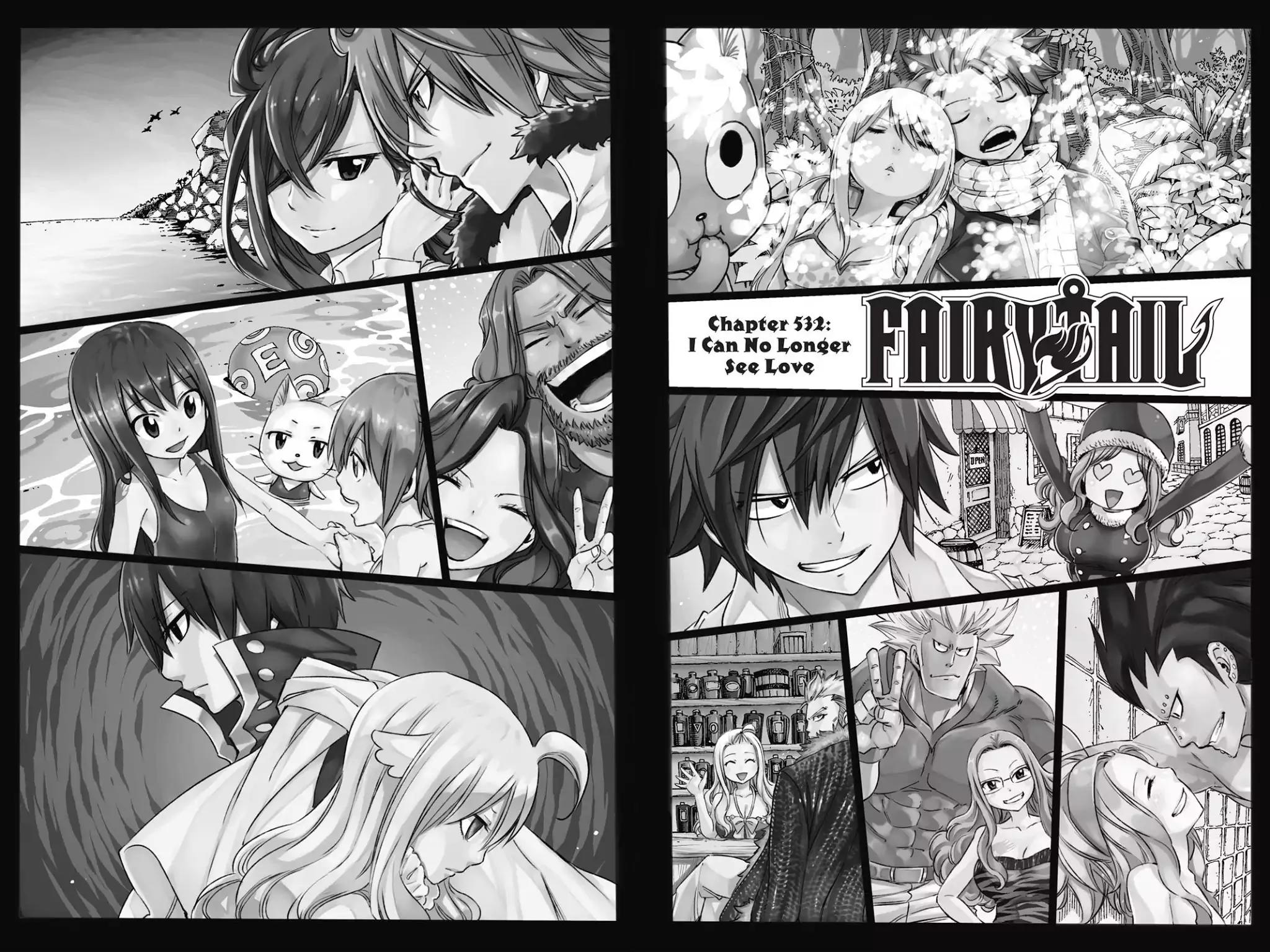 Fairy Tail Chapter 532 page 2 - Chapter 532: I Can No Longer See Love