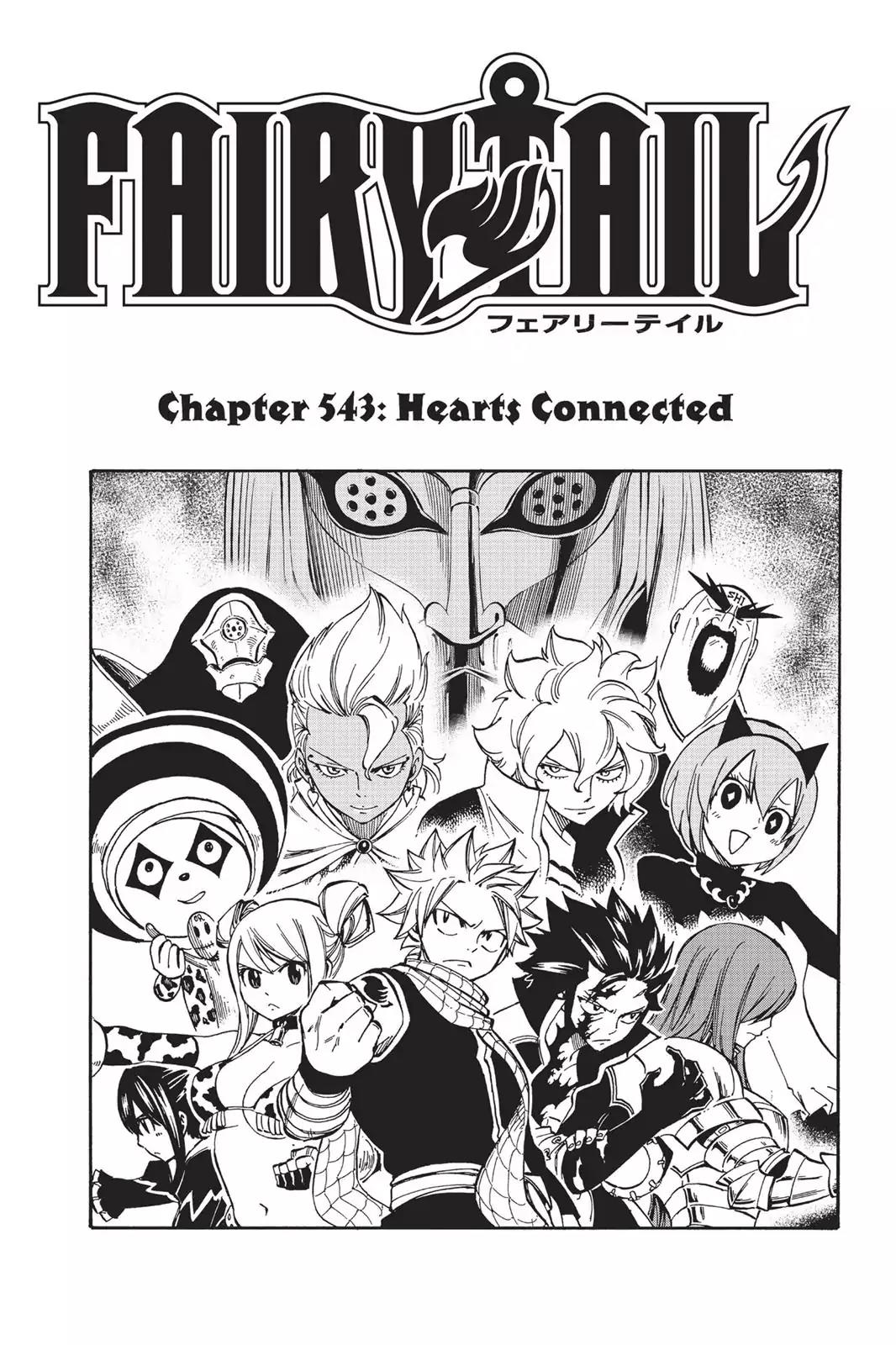 Fairy Tail Chapter 543 page 1 - Chapter 543: Heart Connected