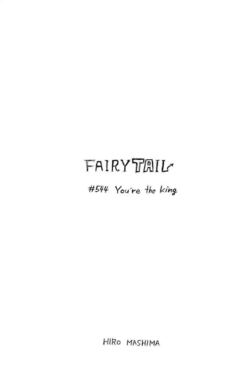 Fairy Tail Chapter 544 page 1 - Chapter 544: You're The King