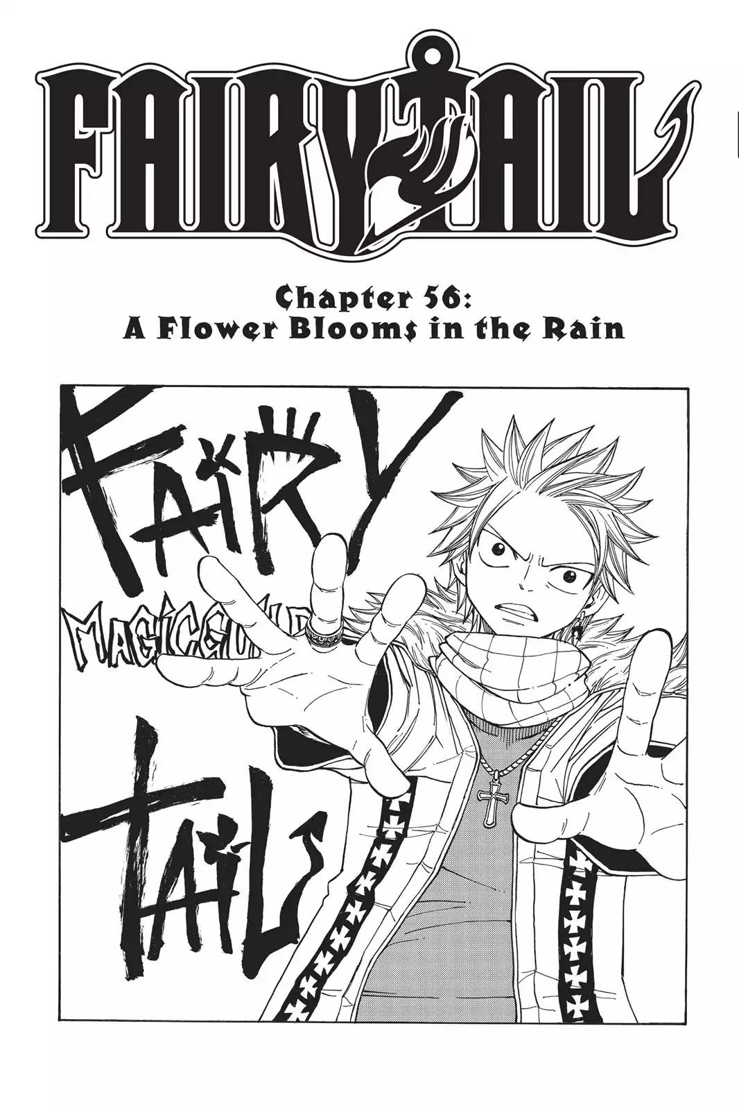 Fairy Tail Chapter 56 page 1 - Chapter 56: A Flower Blooms In The Rain
