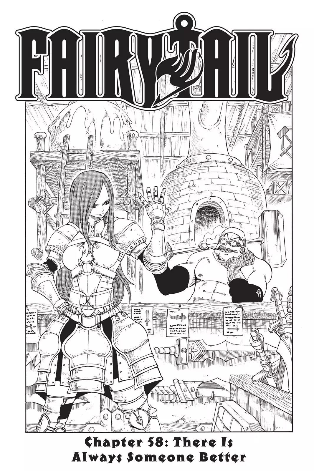Fairy Tail Chapter 58 page 1 - Chapter 58: There Is Always Someone Better
