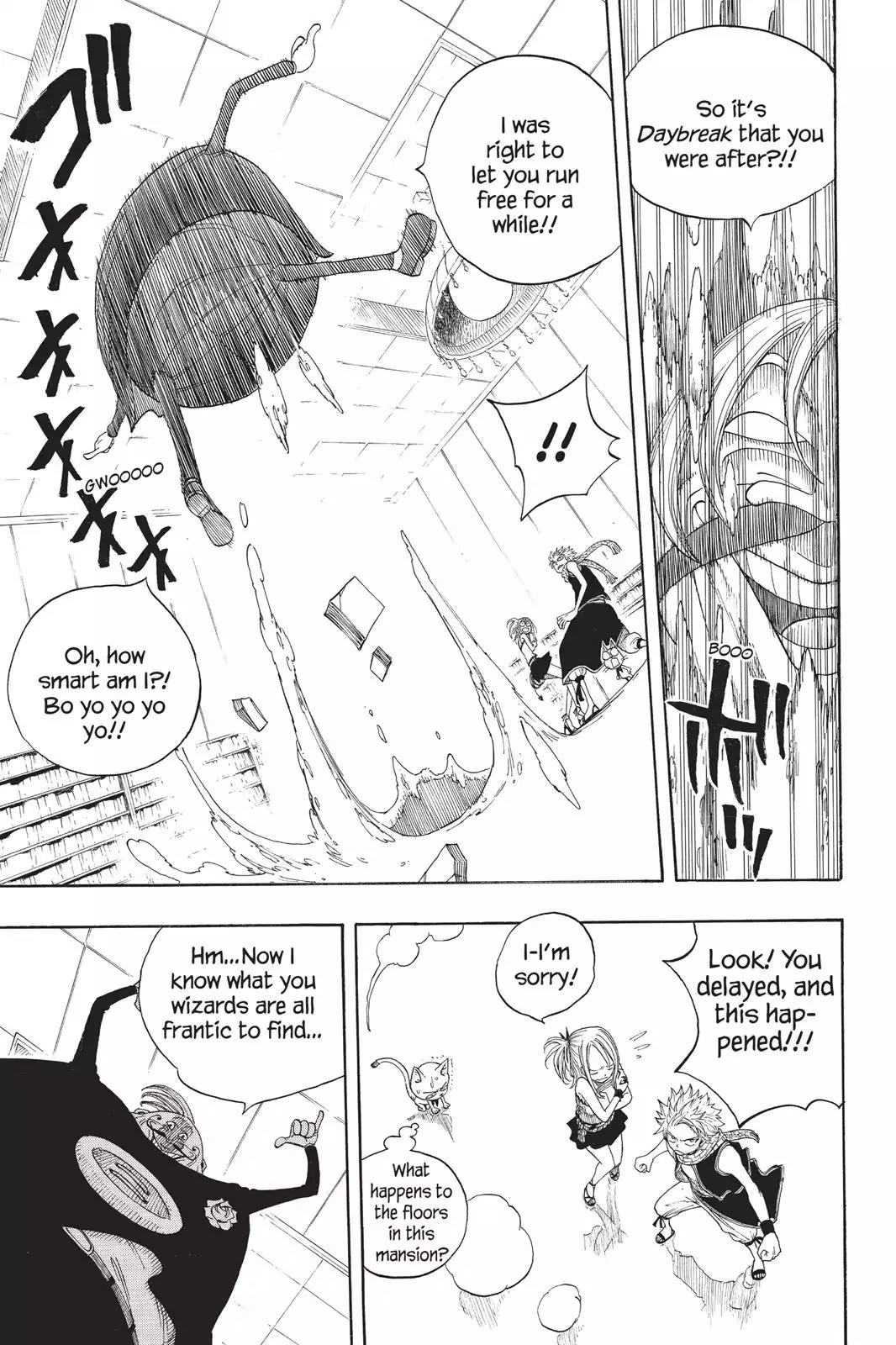 Fairy Tail Chapter 6 page 11 - Chapter 6: Invade!! The Everlue Mansion