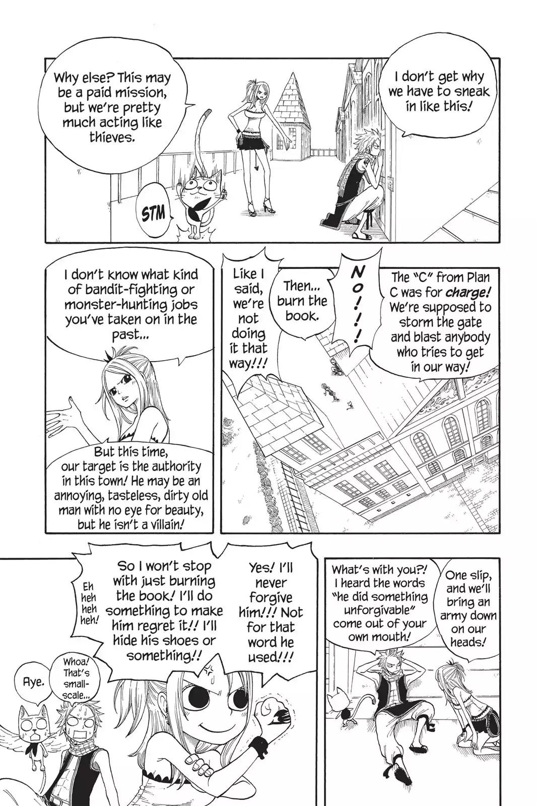 Fairy Tail Chapter 6 page 3 - Chapter 6: Invade!! The Everlue Mansion