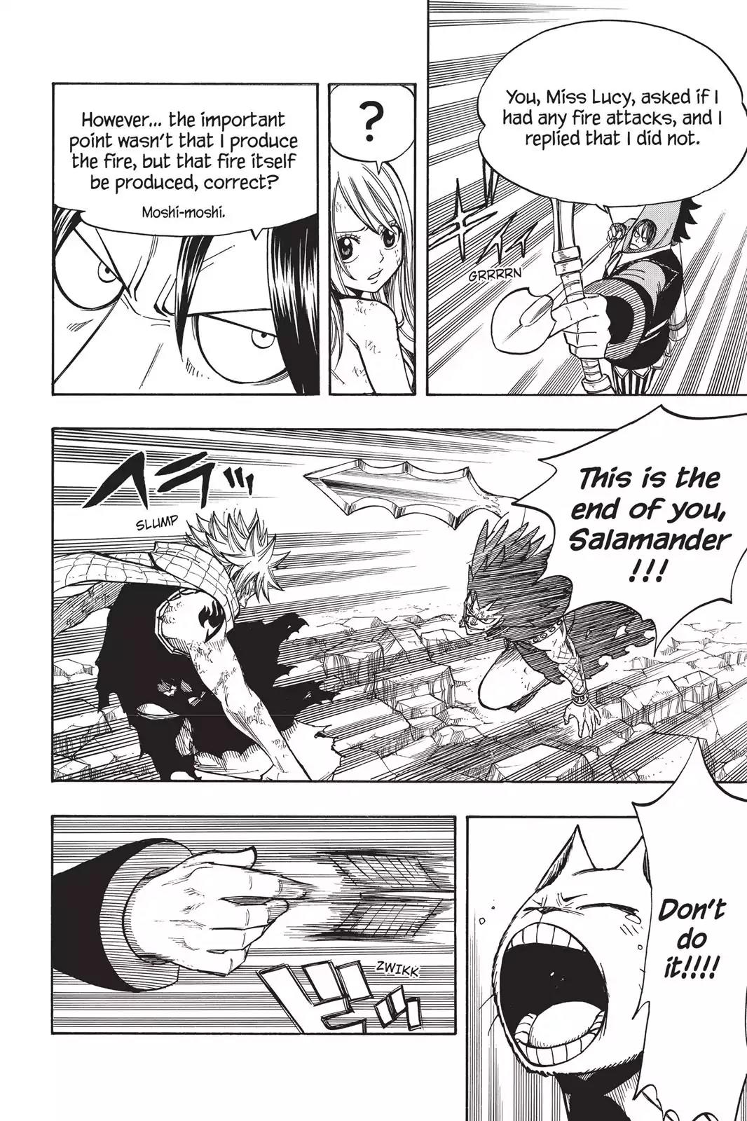 Fairy Tail Chapter 63 page 11 - Chapter 63: Now We're Even