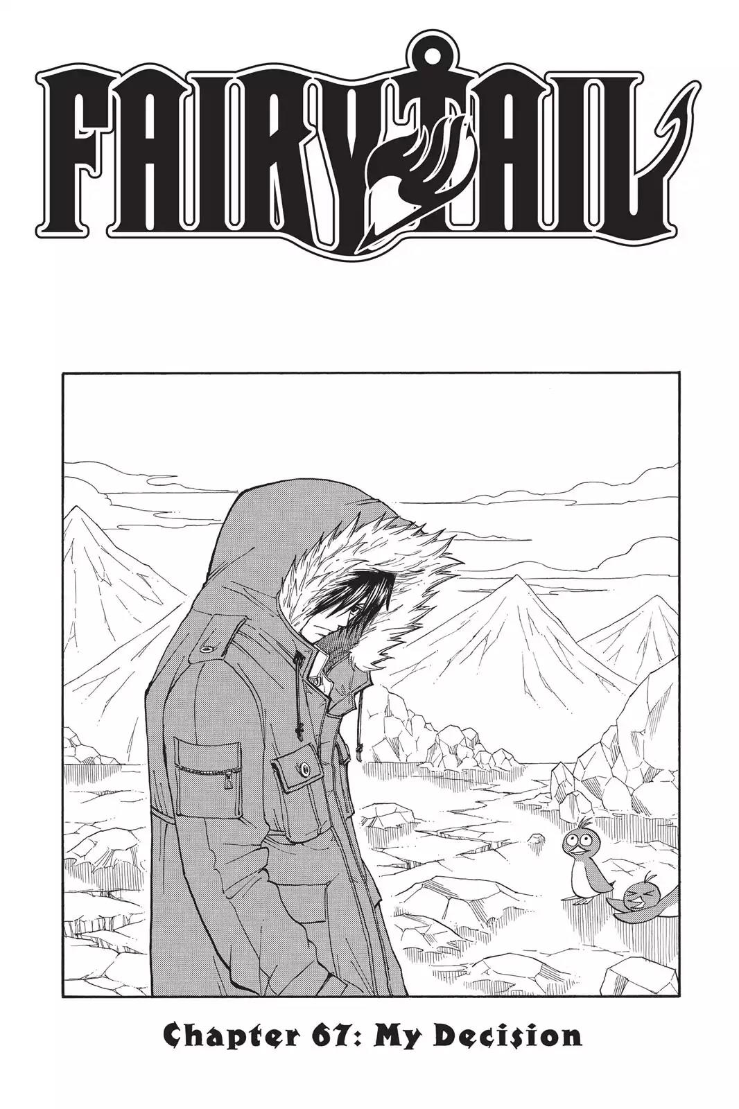 Fairy Tail Chapter 67 page 1 - Chapter 67: My Decision