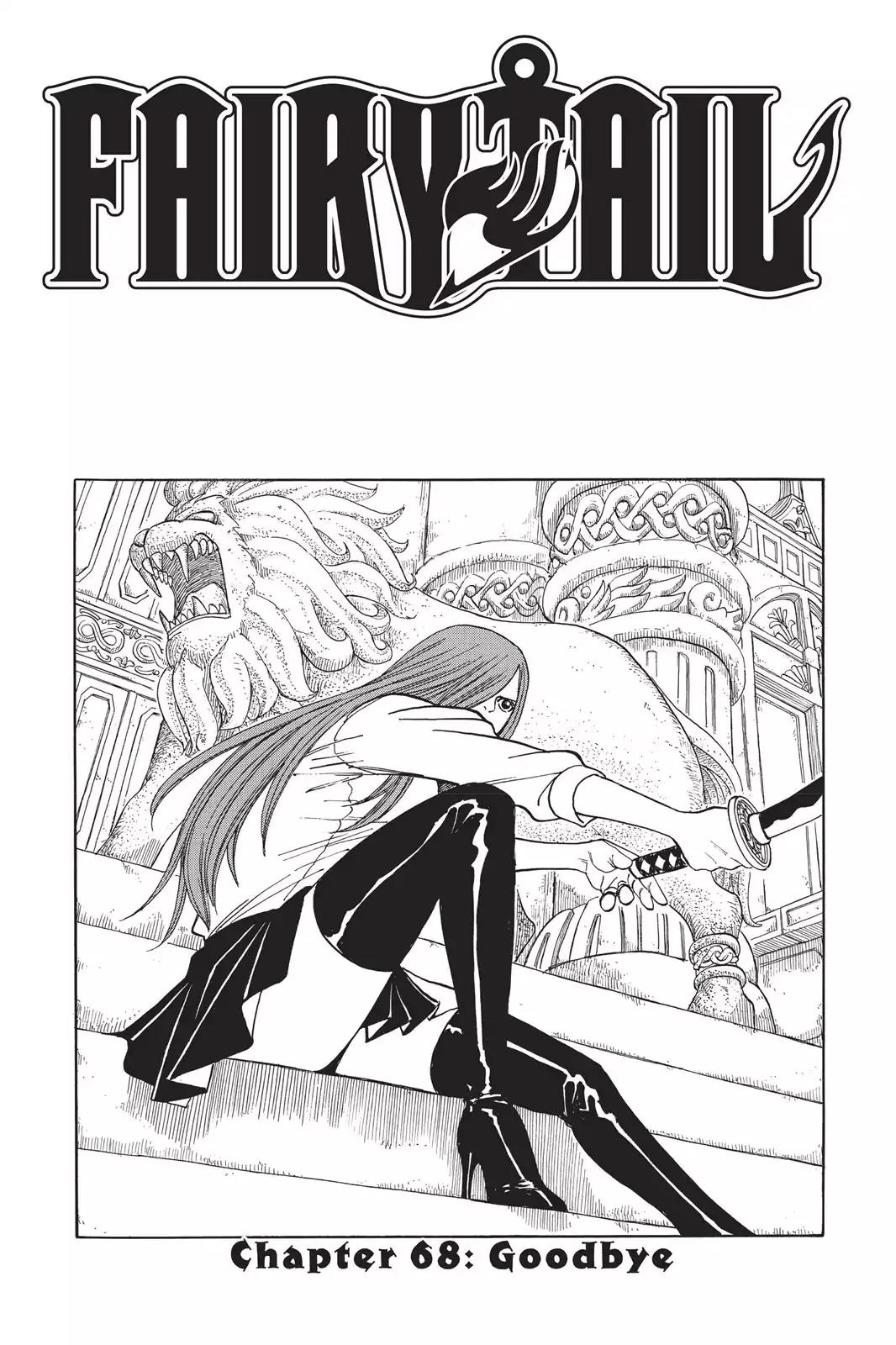 Fairy Tail Chapter 68 page 1 - Chapter 68: Goodbye