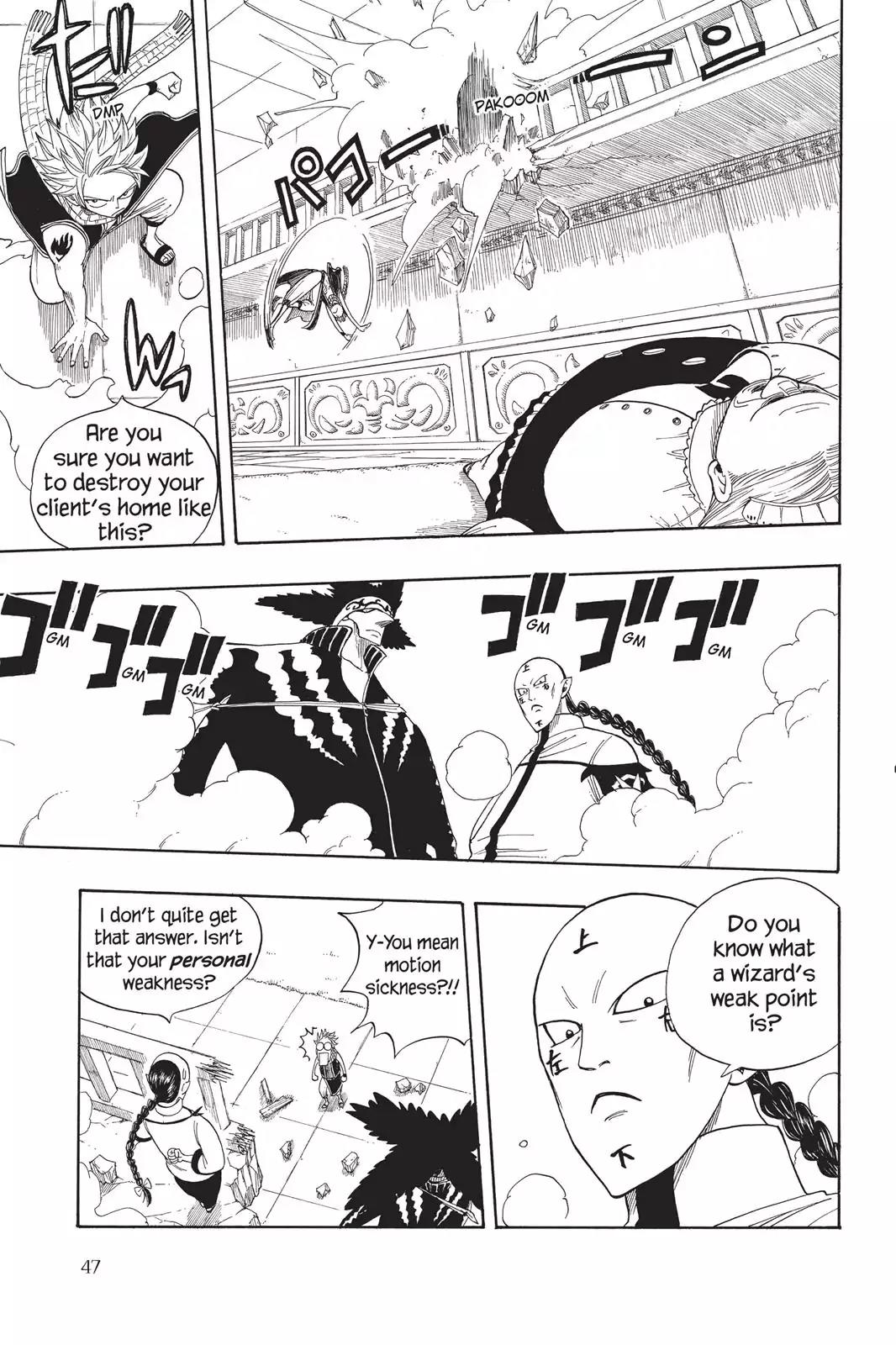 Fairy Tail Chapter 7 page 5 - Chapter 7: The Wizard's Weakness