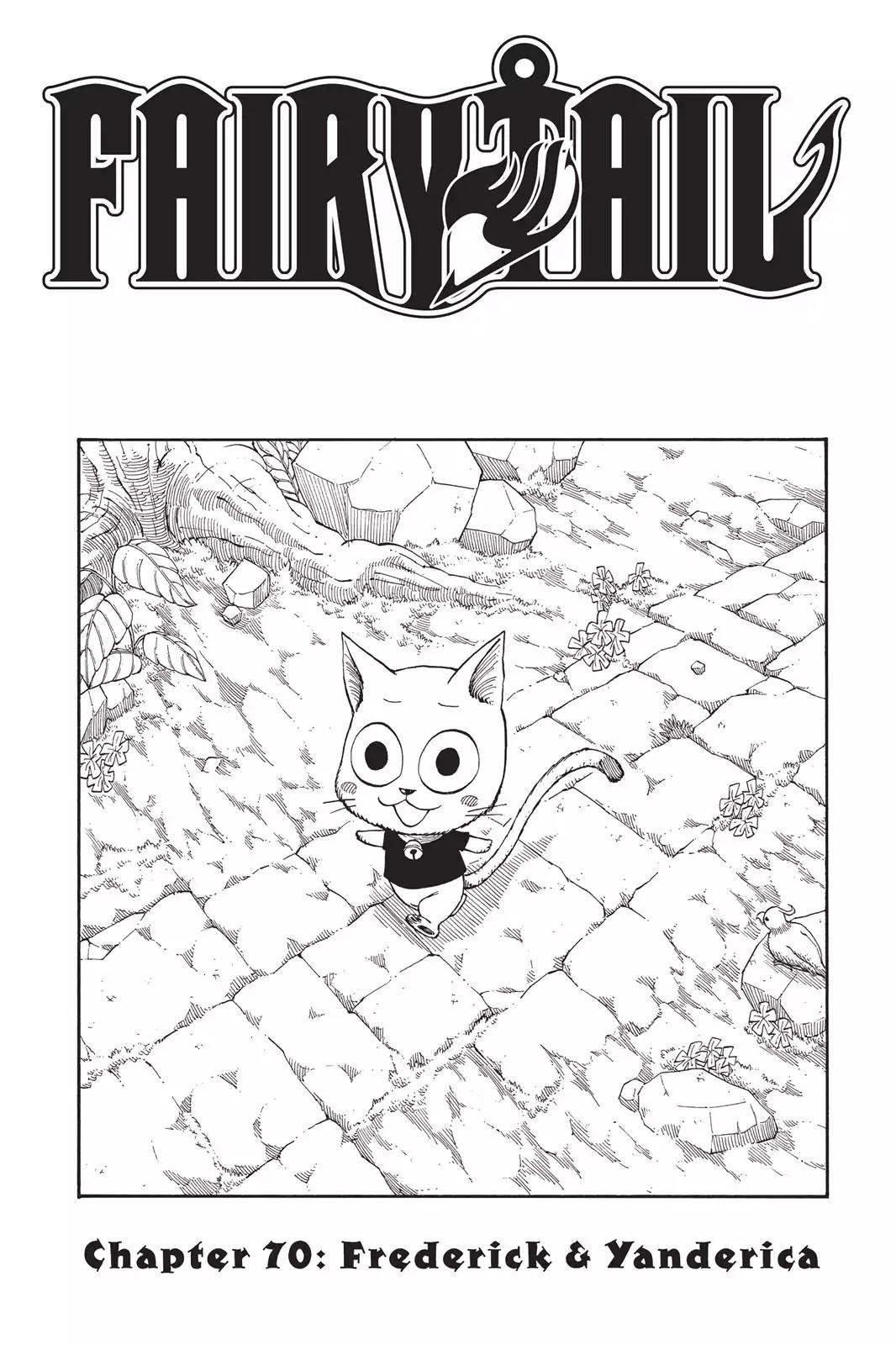 Fairy Tail Chapter 70 page 1 - Chapter 70: Frederick and Yanderica