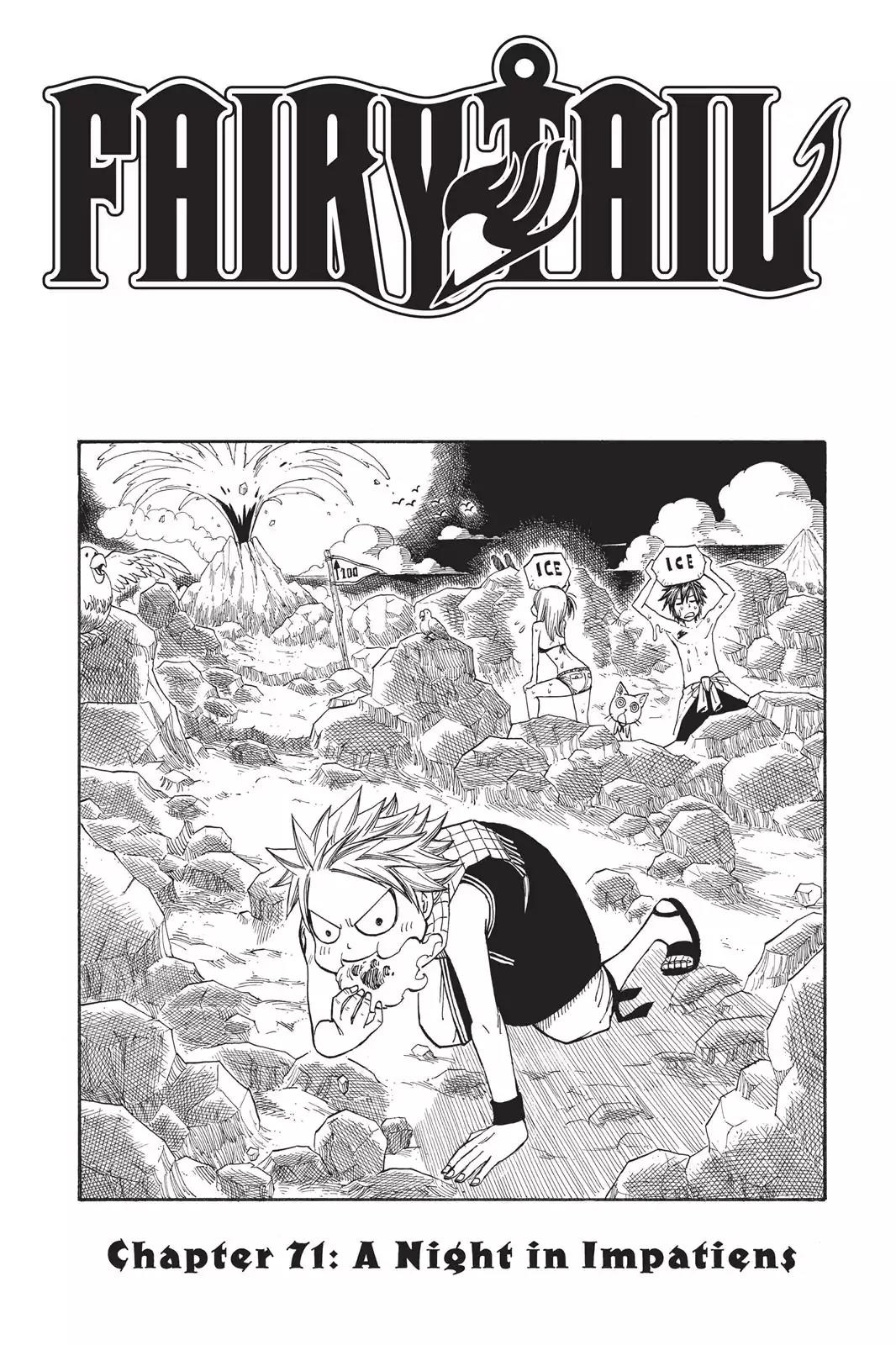 Fairy Tail Chapter 71 page 1 - Chapter 71: A Night in Impatiens