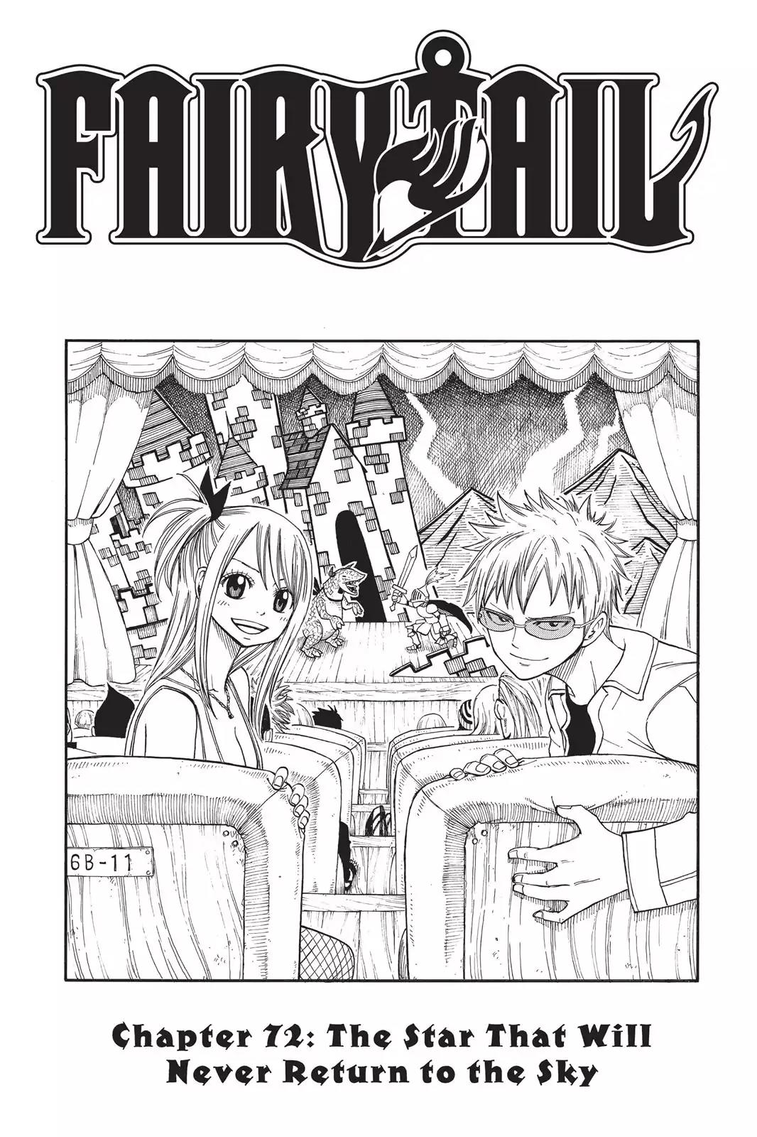 Fairy Tail Chapter 72 page 1 - Chapter 72: The Star That Will Never Return to the Sky
