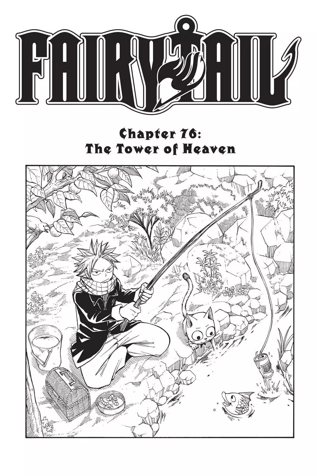 Fairy Tail Chapter 76 page 1 - Chapter 76: The Tower of Heaven