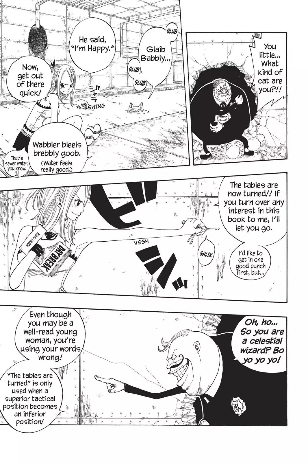 Fairy Tail Chapter 8 page 5 - Chapter 8: Lucy Vs. Duke Everlue