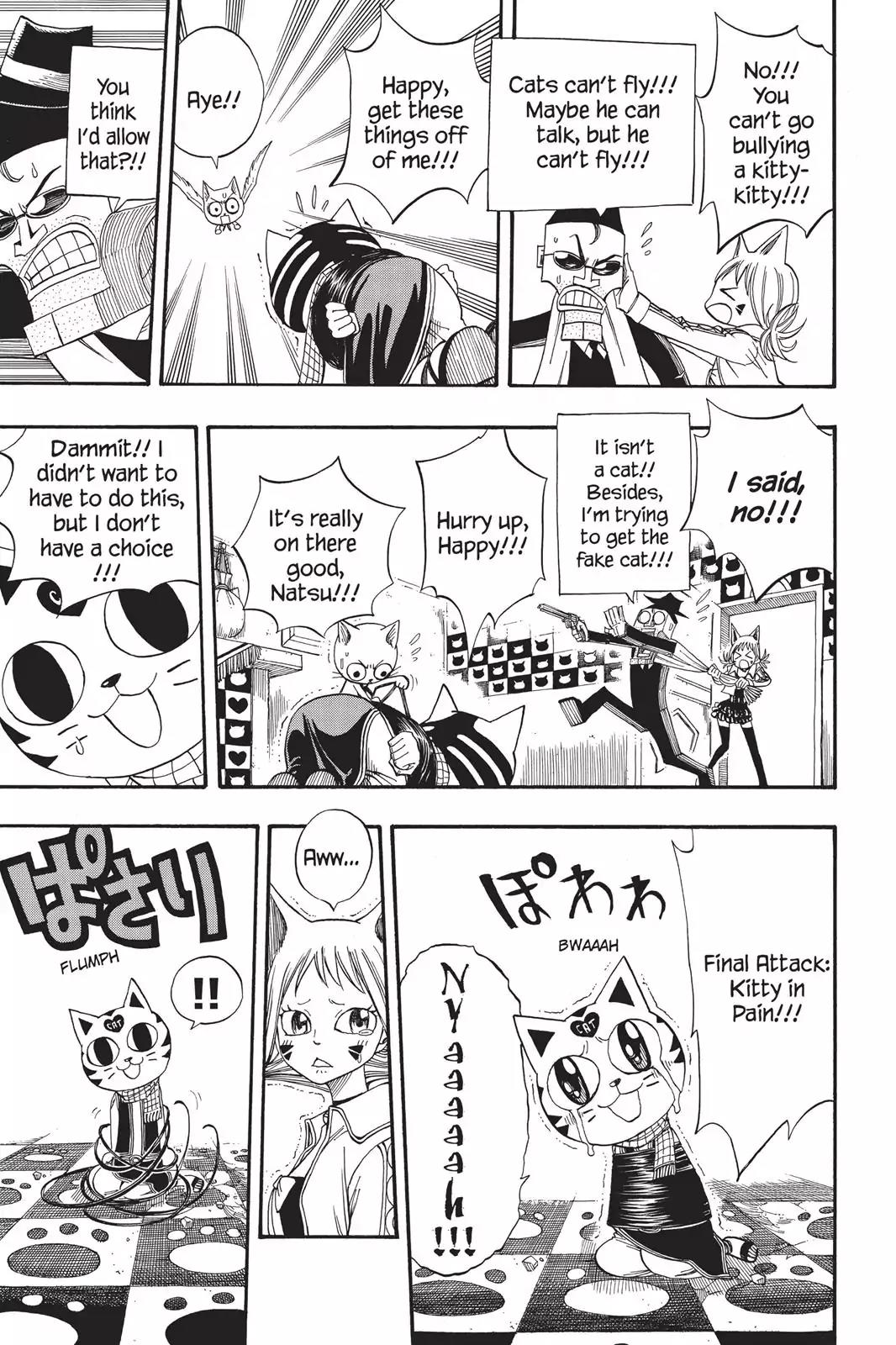 Fairy Tail Chapter 84 page 13 - Chapter 84: Natsu - Cat Fight!!