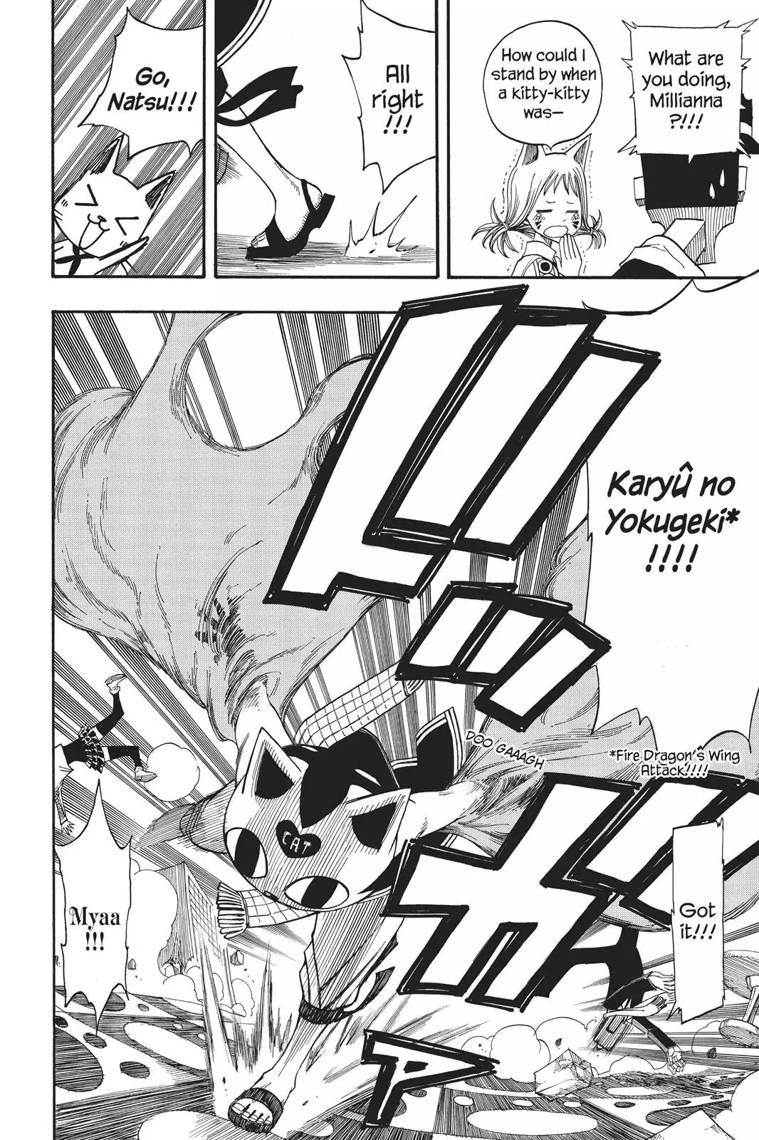 Fairy Tail Chapter 84 page 14 - Chapter 84: Natsu - Cat Fight!!
