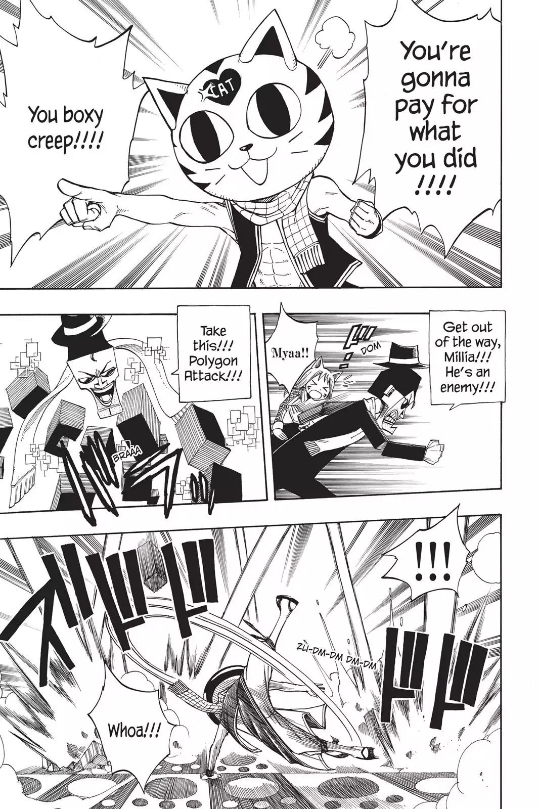 Fairy Tail Chapter 84 page 7 - Chapter 84: Natsu - Cat Fight!!