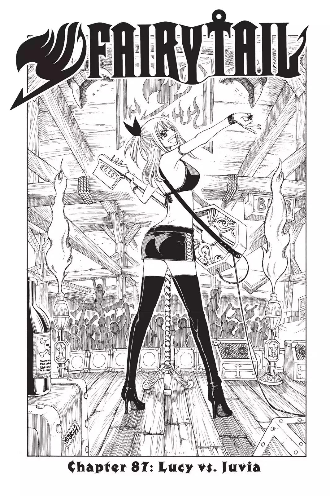 Fairy Tail Chapter 87 page 1 - Chapter 87: Lucy vs Juvia