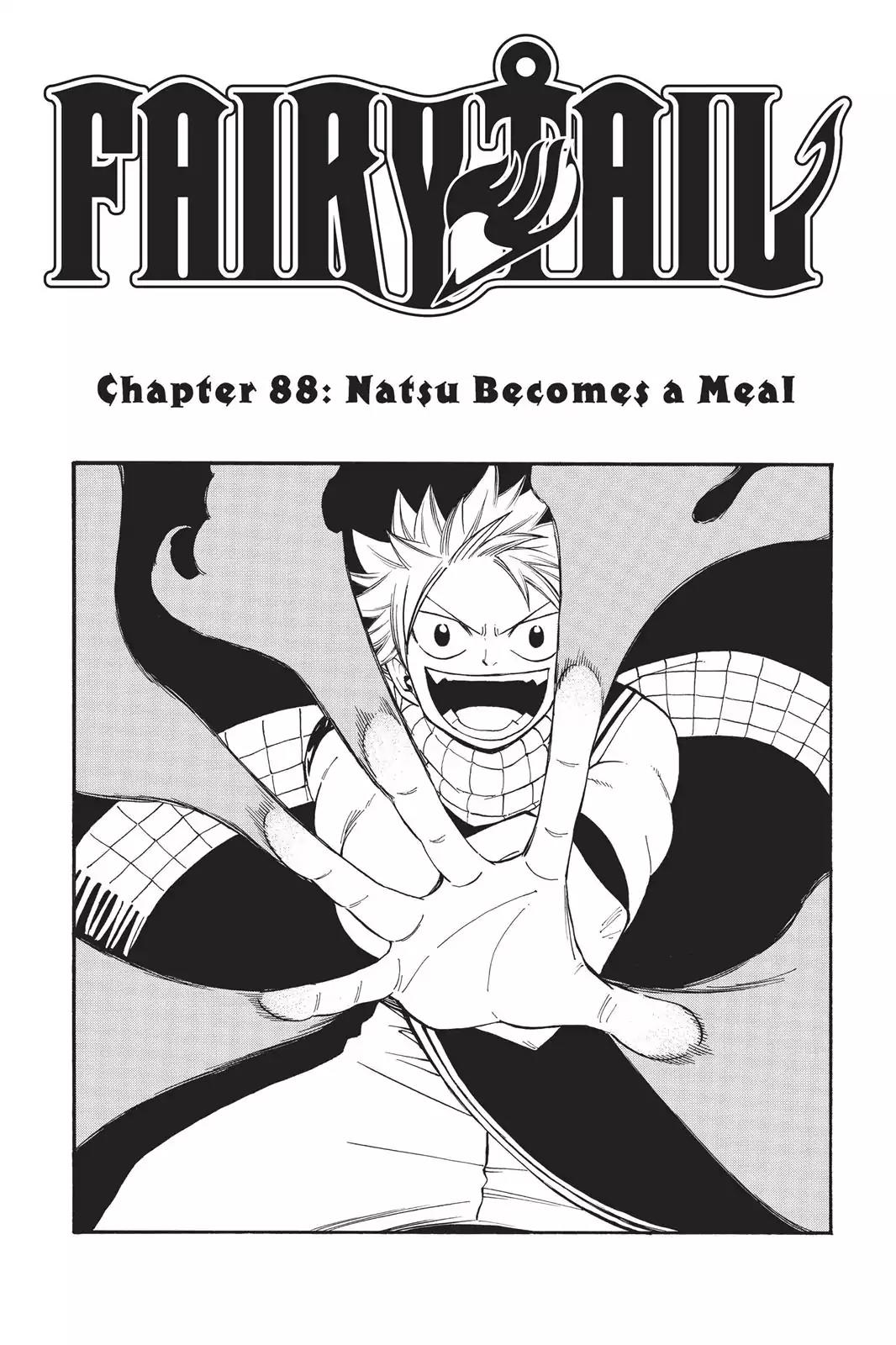Fairy Tail Chapter 88 page 1 - Chapter 88: Natsu Becomes a Meal