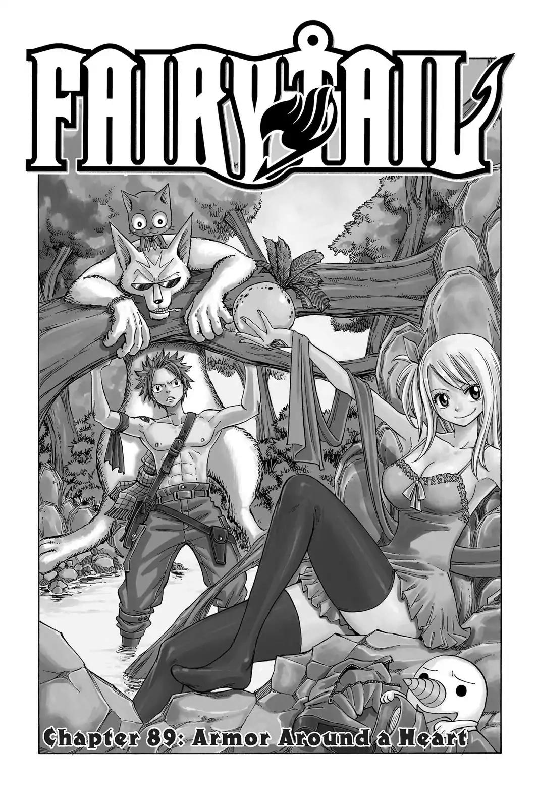 Fairy Tail Chapter 89 page 1 - Chapter 89: Armor Around a Heart