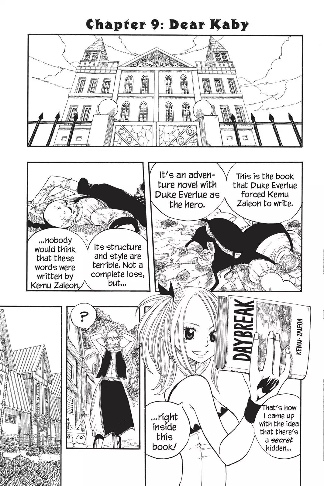 Fairy Tail Chapter 9 page 2 - Chapter 9: Dear Kaby